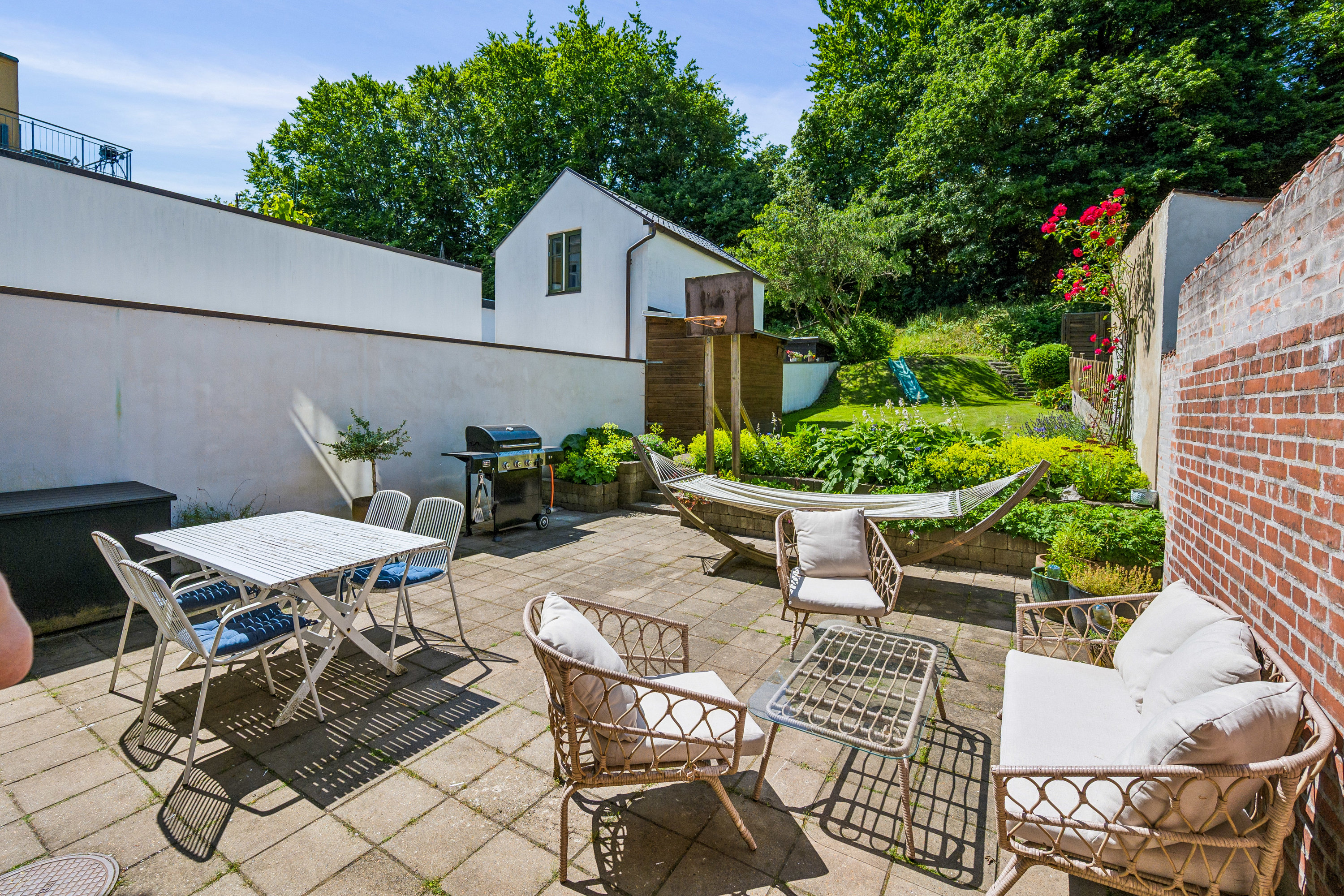 Miniaturebillede 1: terrasse. Billede af Skovvejen 91, 8000 Aarhus C