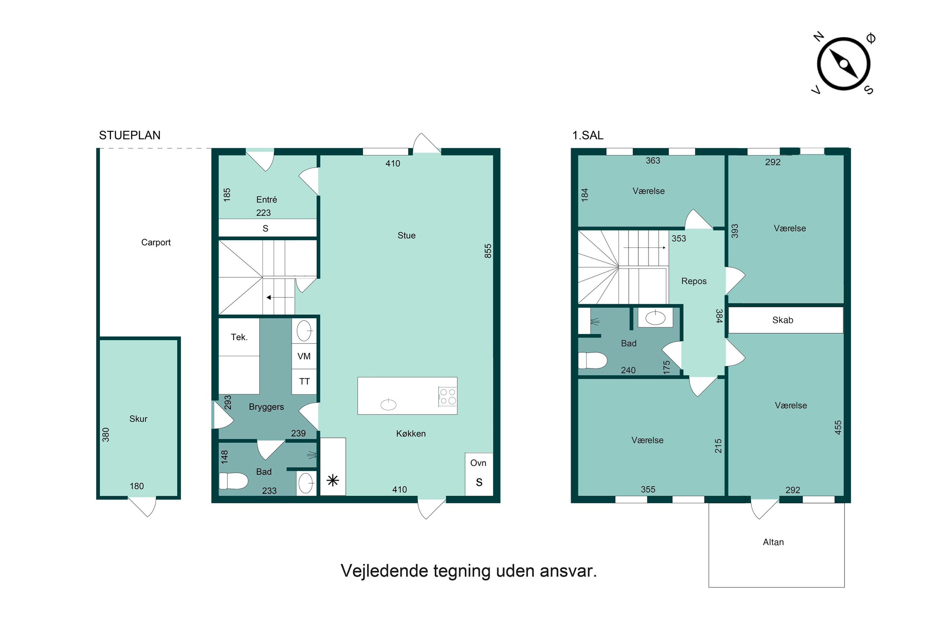 Plantegninger billede af Munksbakke 57, 8700 Horsens