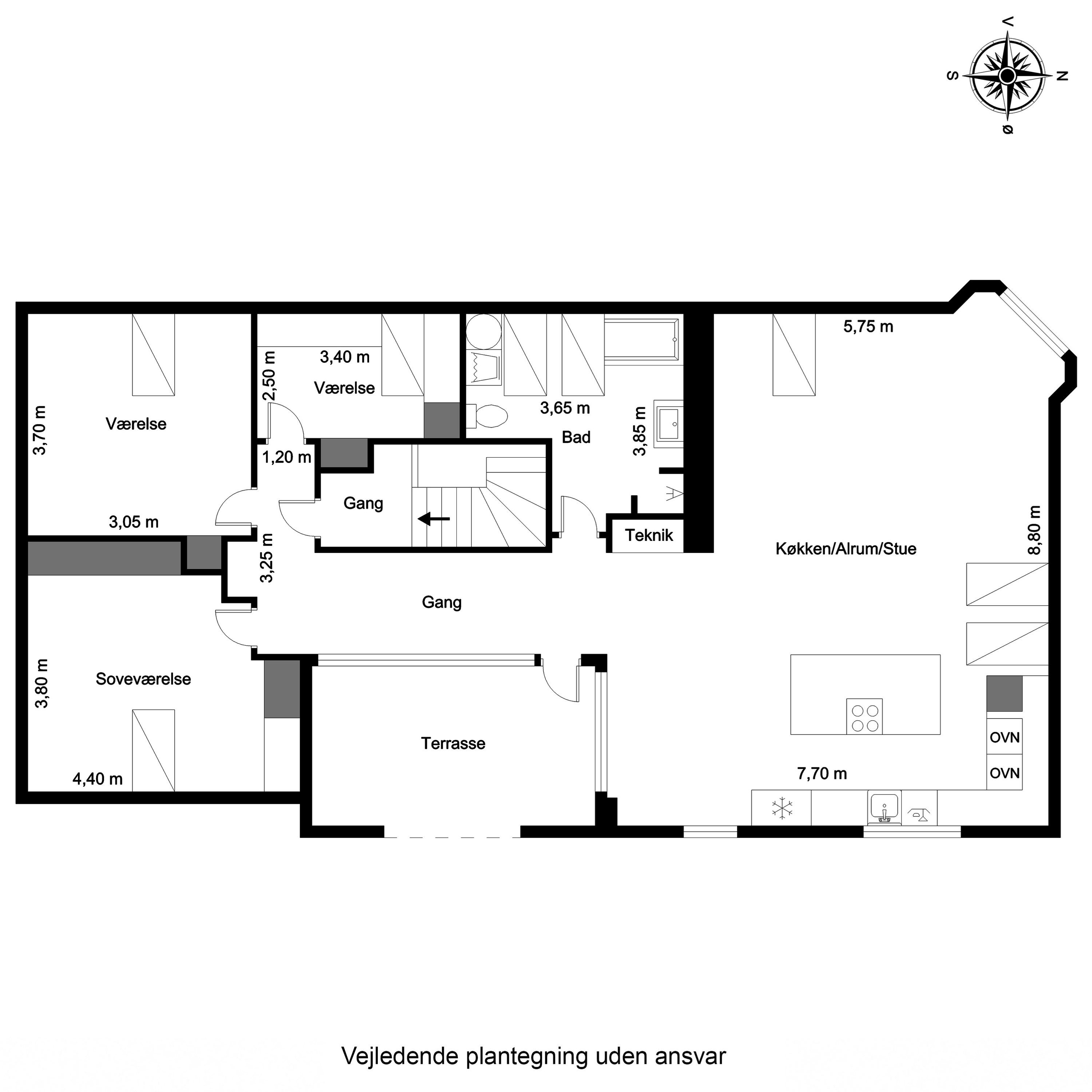 Plantegninger billede af Englandsgade 35, 3., 6700 Esbjerg