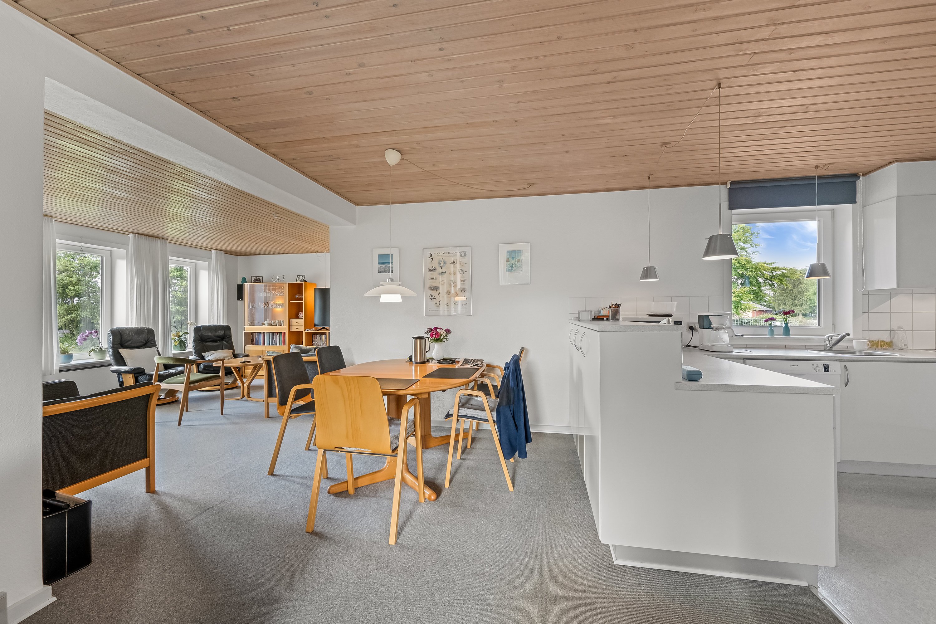 Fremhævet stue billede i fuldskærmstilstand. Billede af Rabjergvej 2, Dejbjerg, 6900 Skjern