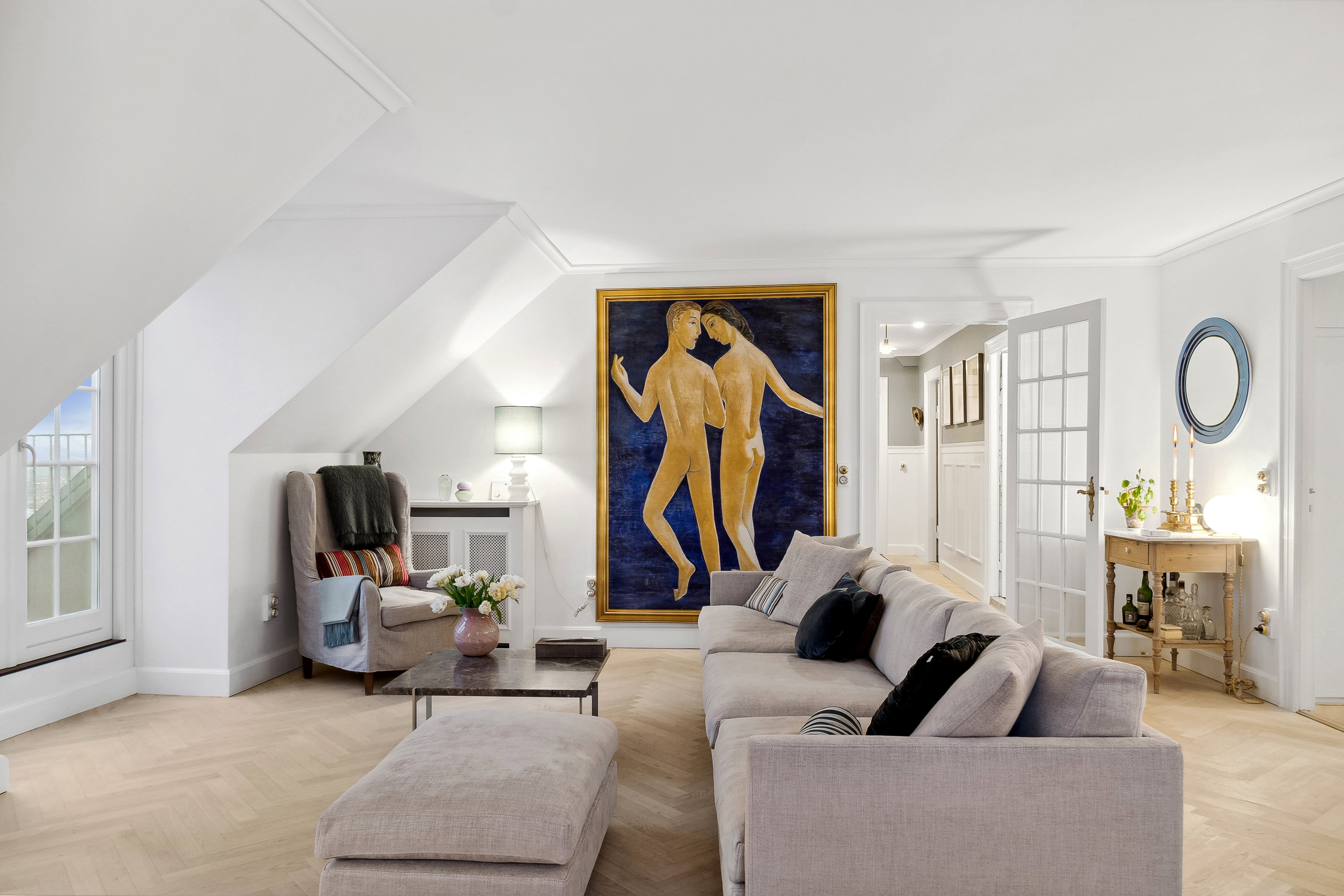 Fremhævet  billede i fuldskærmstilstand. Billede af Svanevænget 4, 4. tv., 2100 København Ø