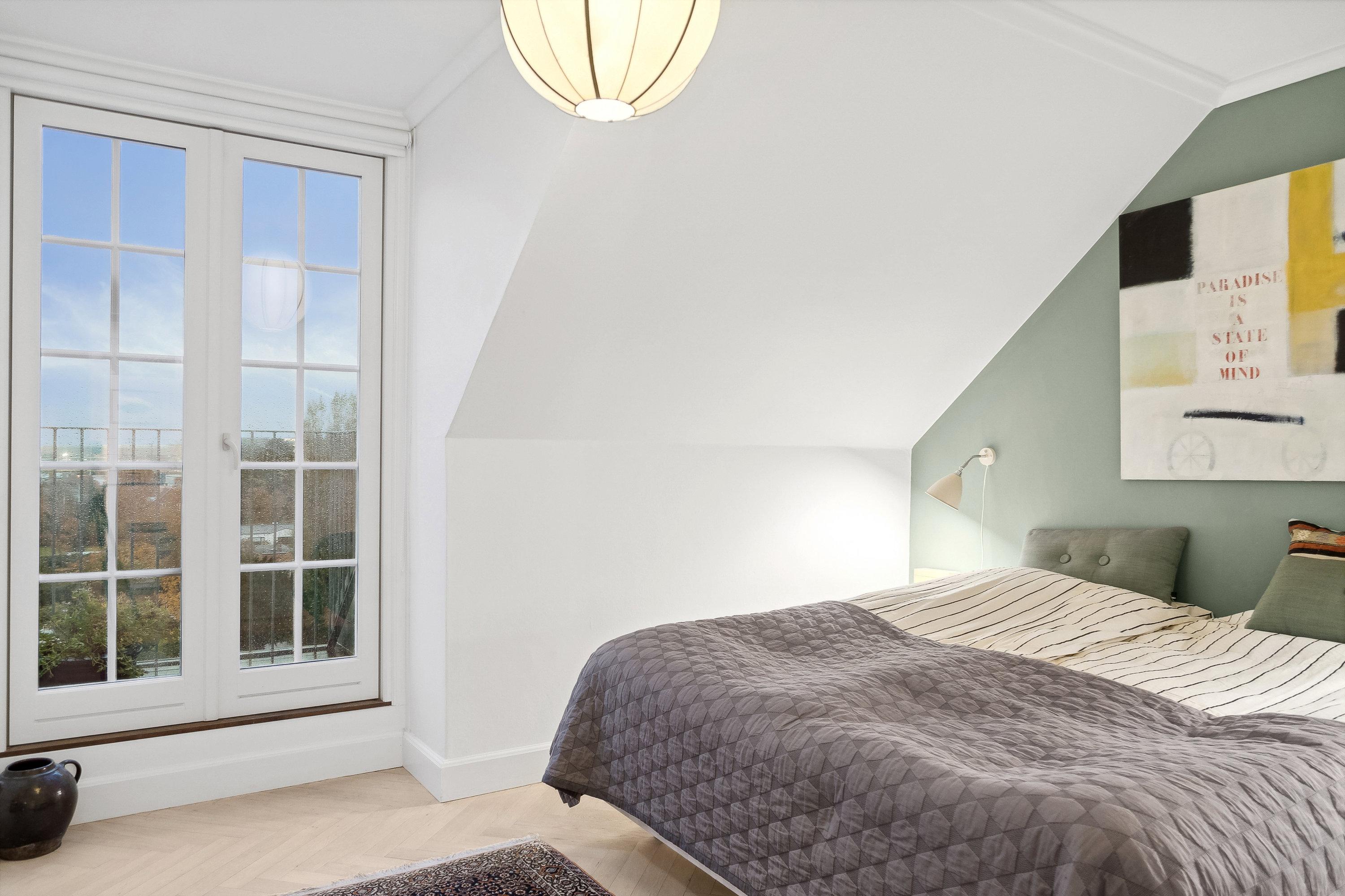 Fremhævet  billede i fuldskærmstilstand. Billede af Svanevænget 4, 4. tv., 2100 København Ø