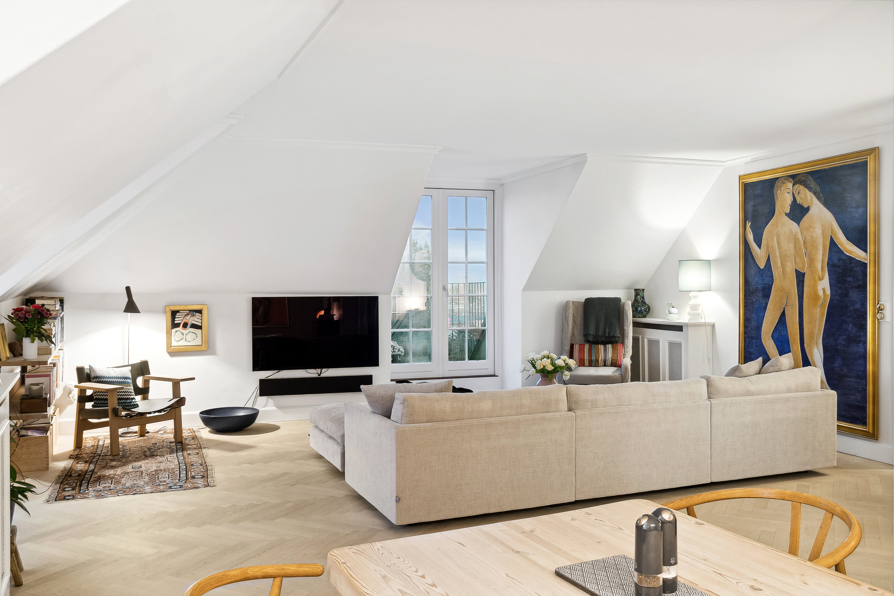 Fremhævet  billede i fuldskærmstilstand. Billede af Svanevænget 4, 4. tv., 2100 København Ø