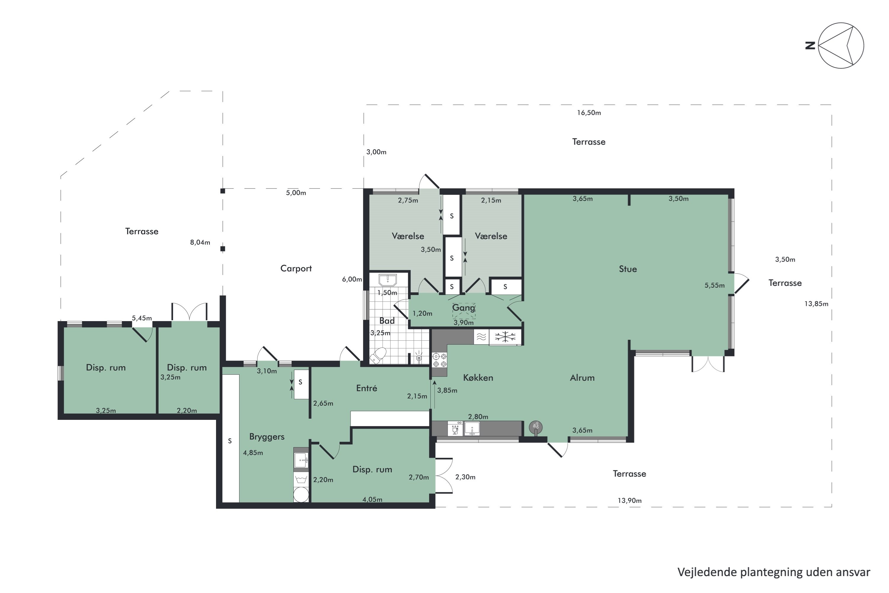 Plantegninger billede af Gymnasieparken 1, 9000 Aalborg