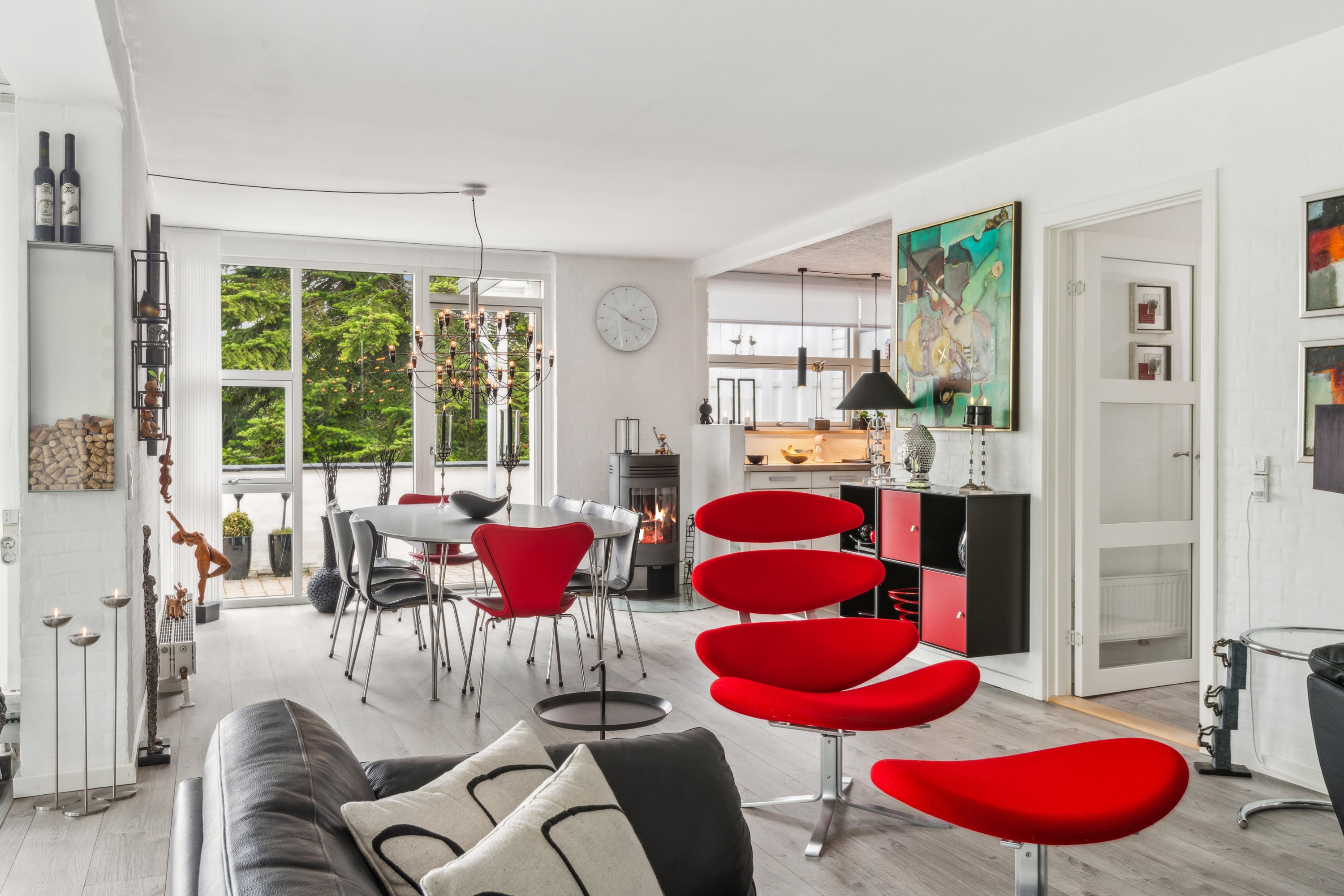 Fremhævet stue billede i fuldskærmstilstand. Billede af Gymnasieparken 1, 9000 Aalborg