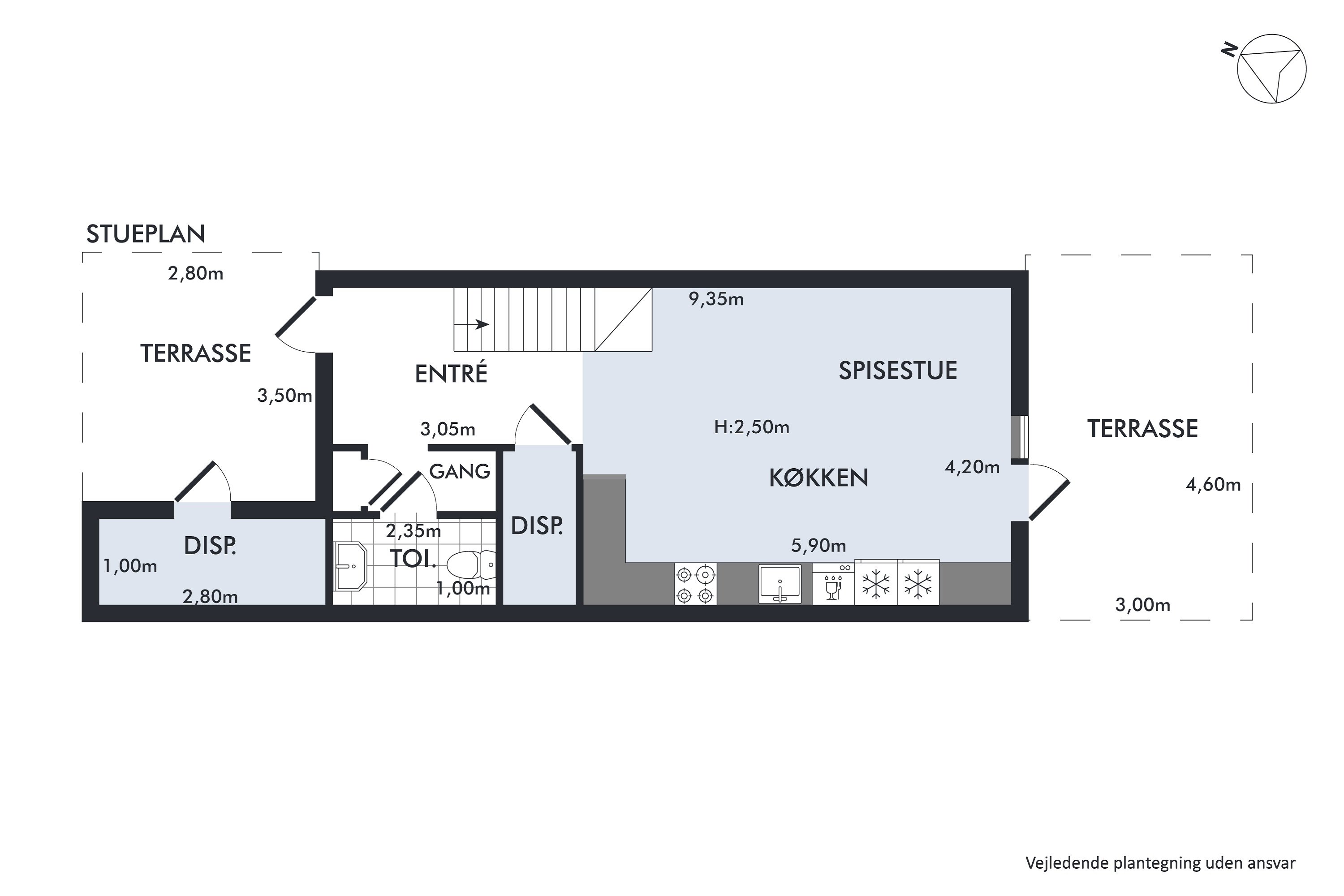 Plantegninger billede af Luftmarinegade 32, 1432 København K