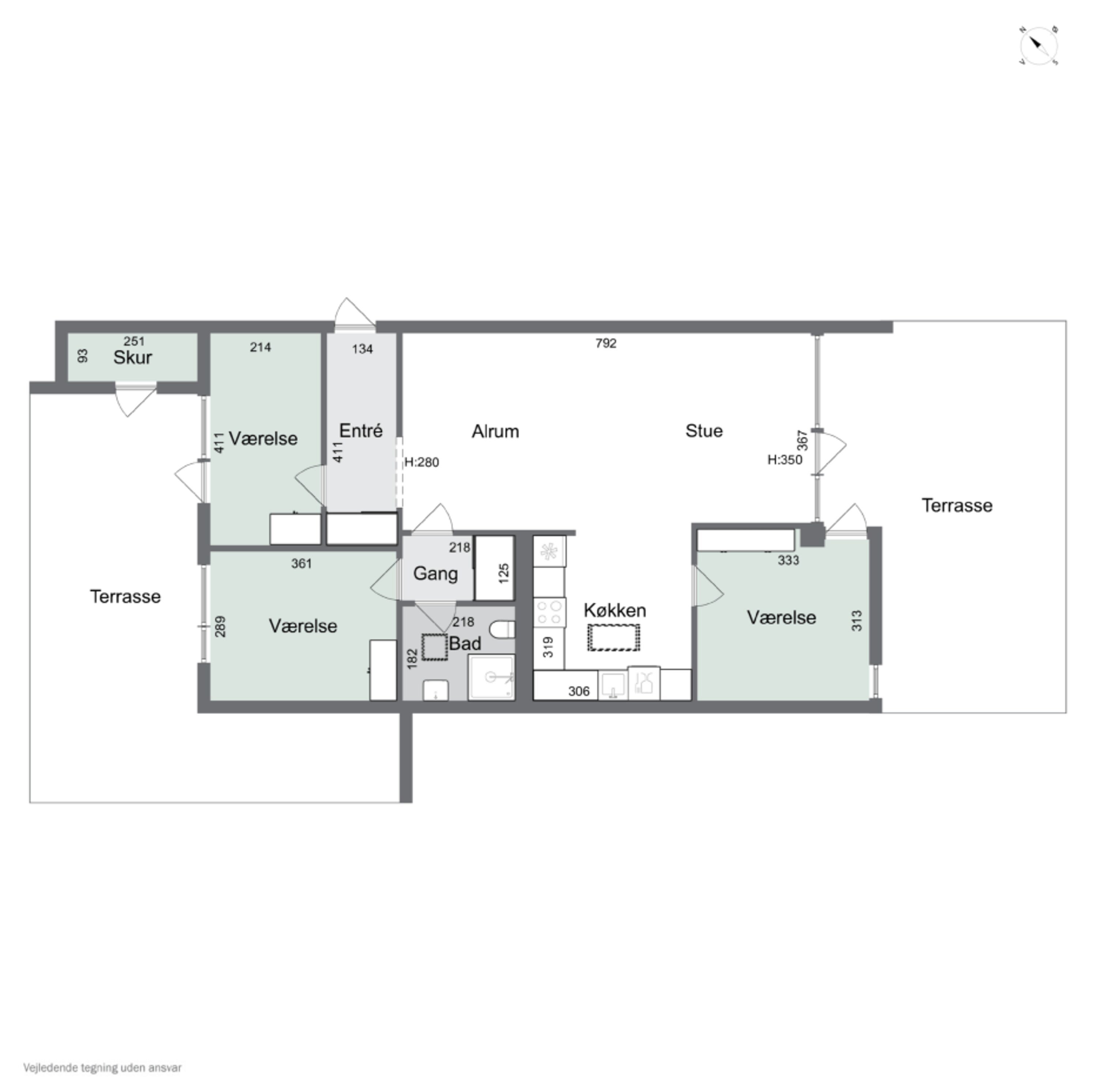 Plantegninger billede af Tømrergårdsvej 39, Tuse, 4300 Holbæk