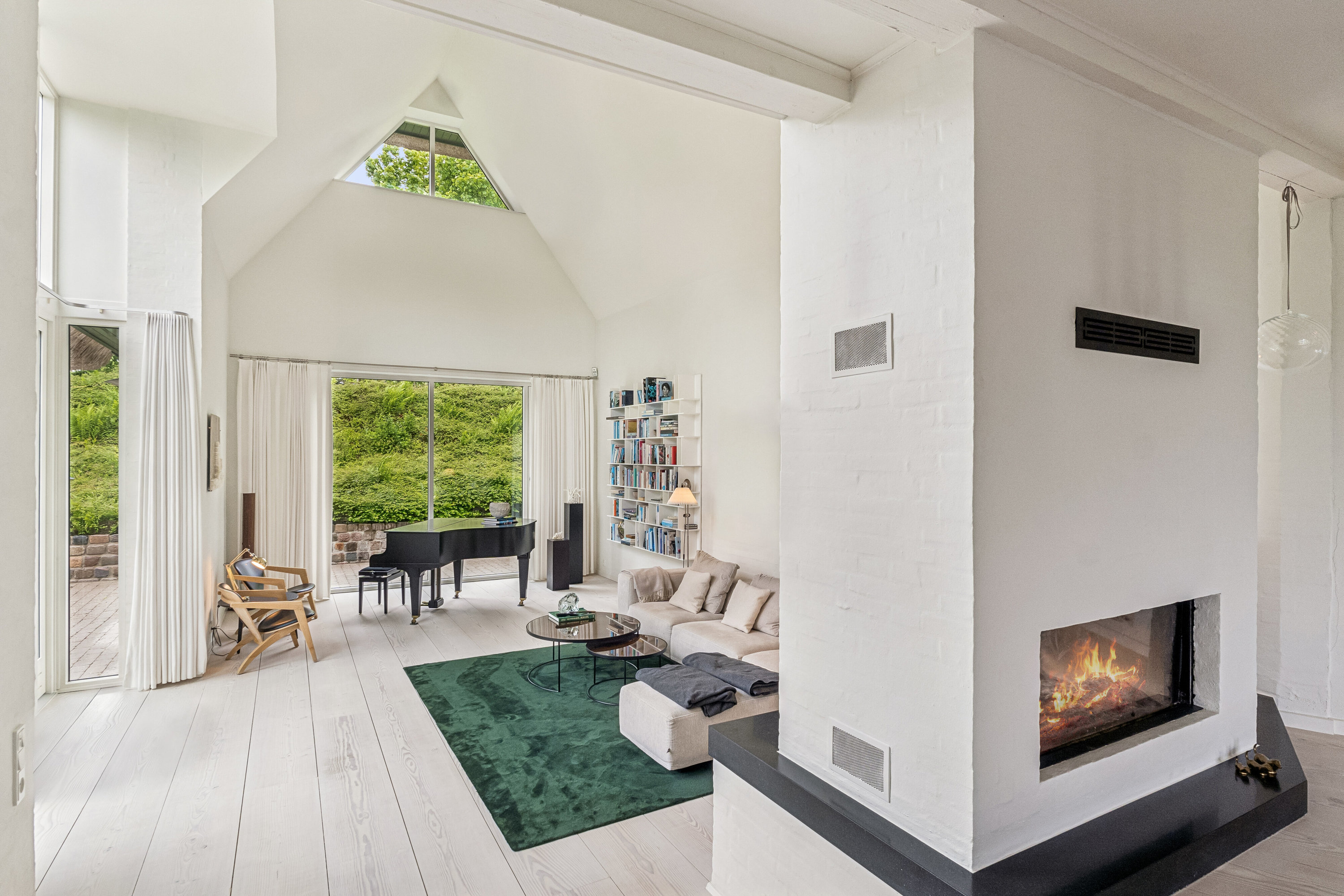 Miniaturebillede 2: stue. Billede af Teglværksvej 60, Mygdal, 9800 Hjørring