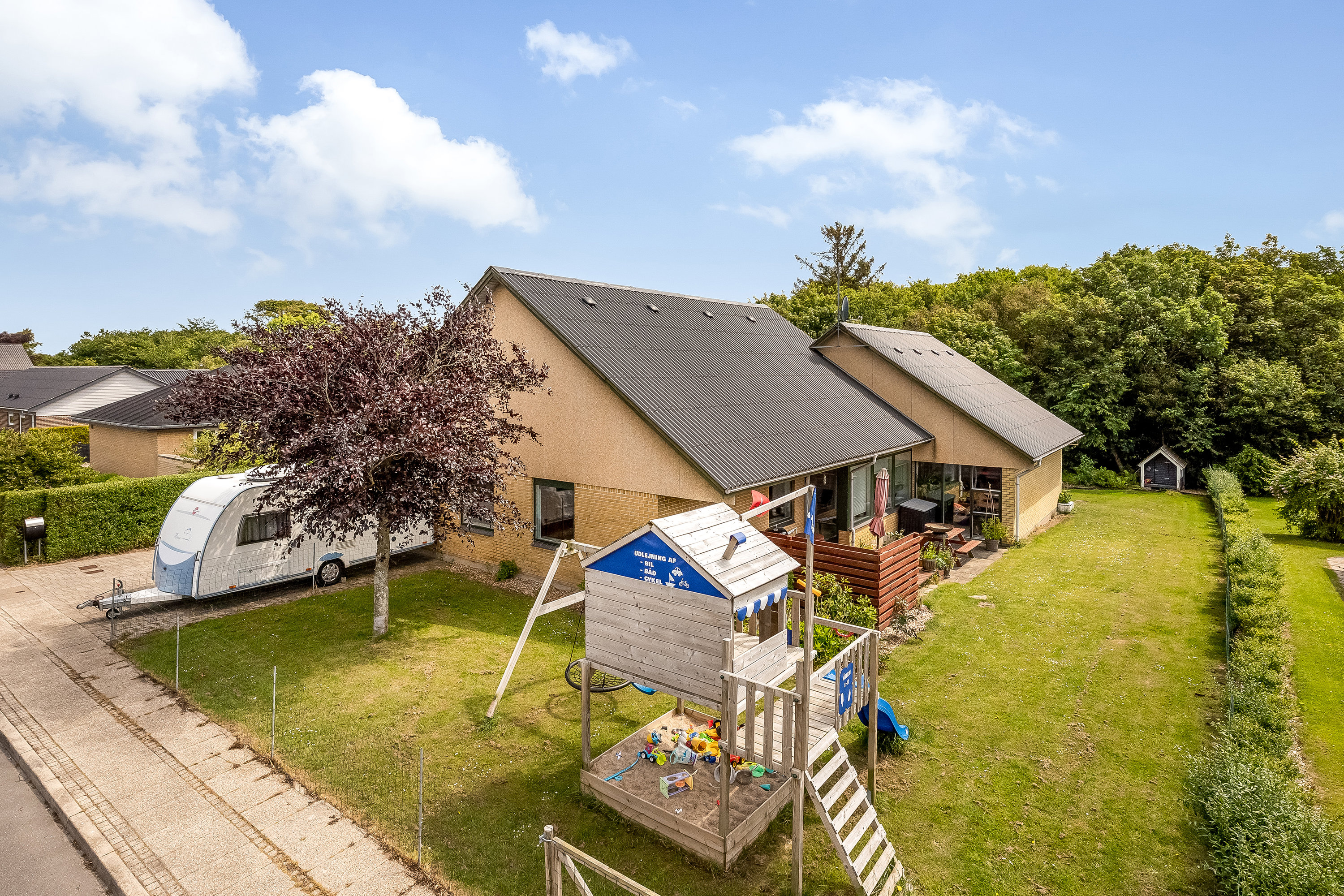 Miniaturebillede 1: ejendommen. Billede af Falkevej 18, Heldum, 7620 Lemvig