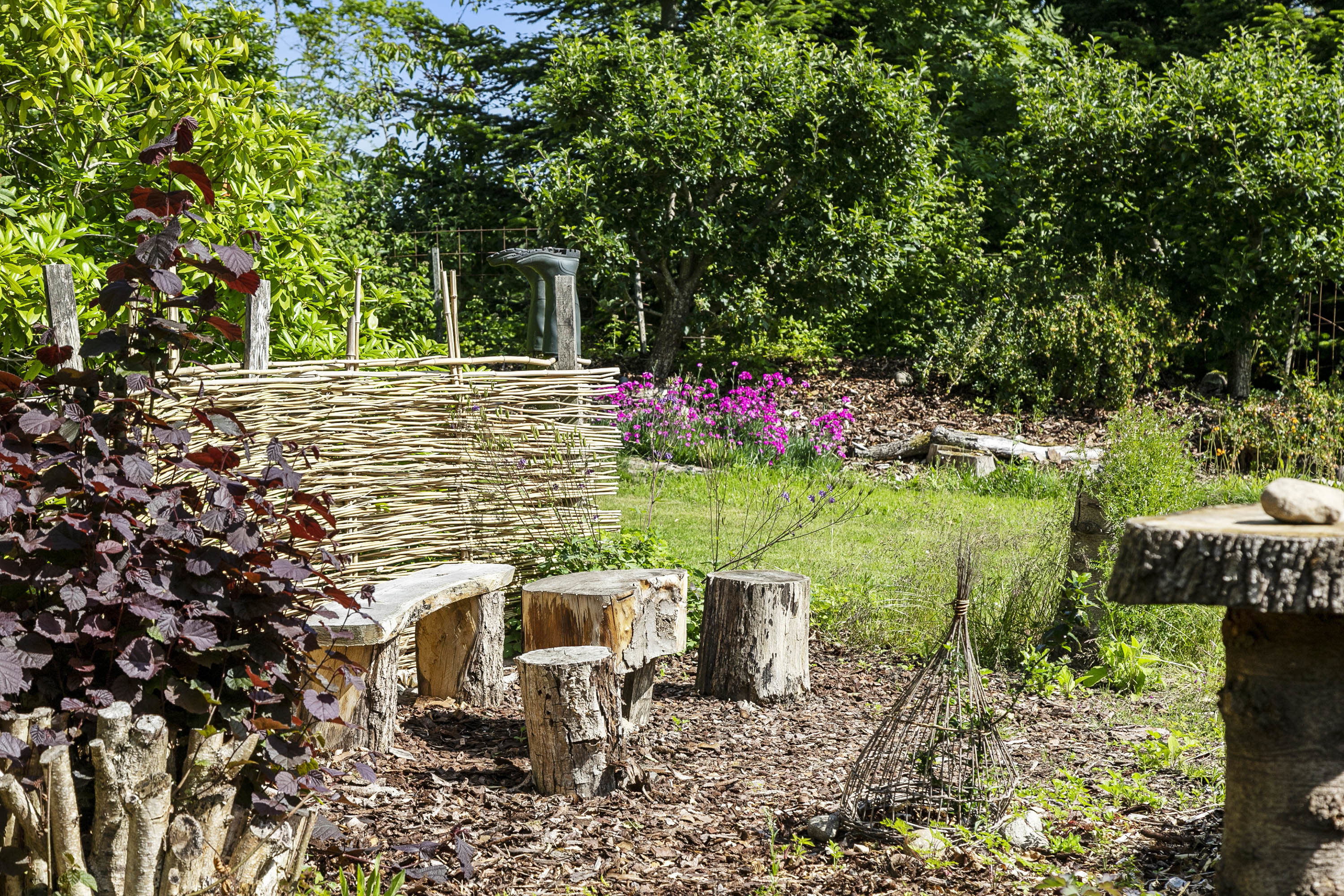 Fremhævet have billede i fuldskærmstilstand. Billede af Skatskovvej 35, Guldager, 9620 Aalestrup