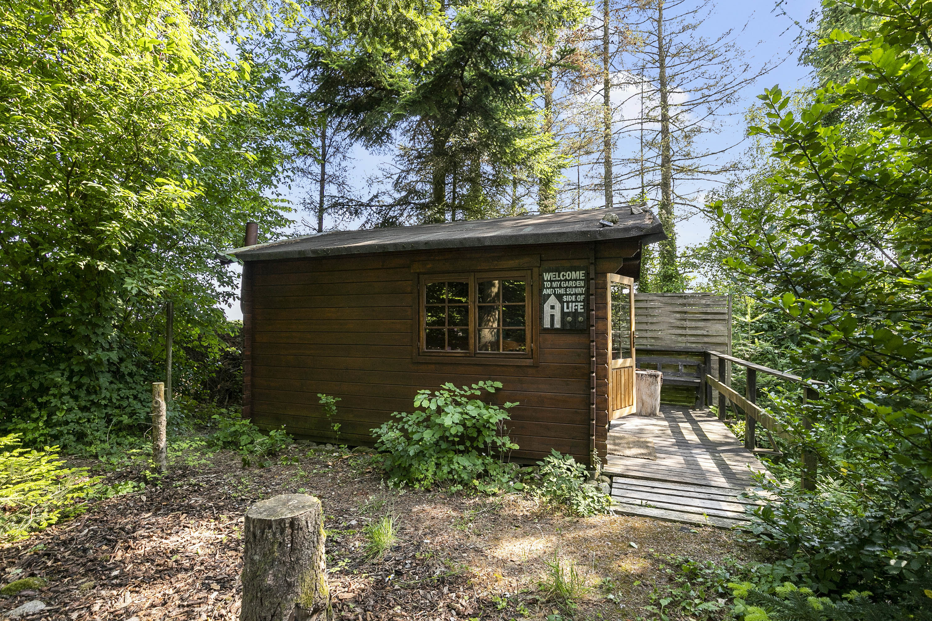 Fremhævet have billede i fuldskærmstilstand. Billede af Skatskovvej 35, Guldager, 9620 Aalestrup