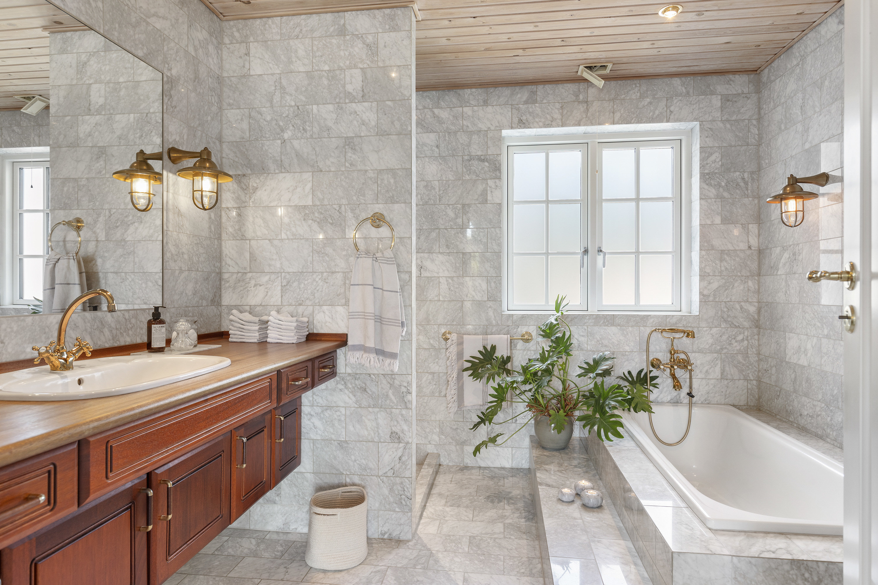 Fremhævet badeværelse billede i fuldskærmstilstand. Billede af Lounsvej 19, Lovns, 9640 Farsø