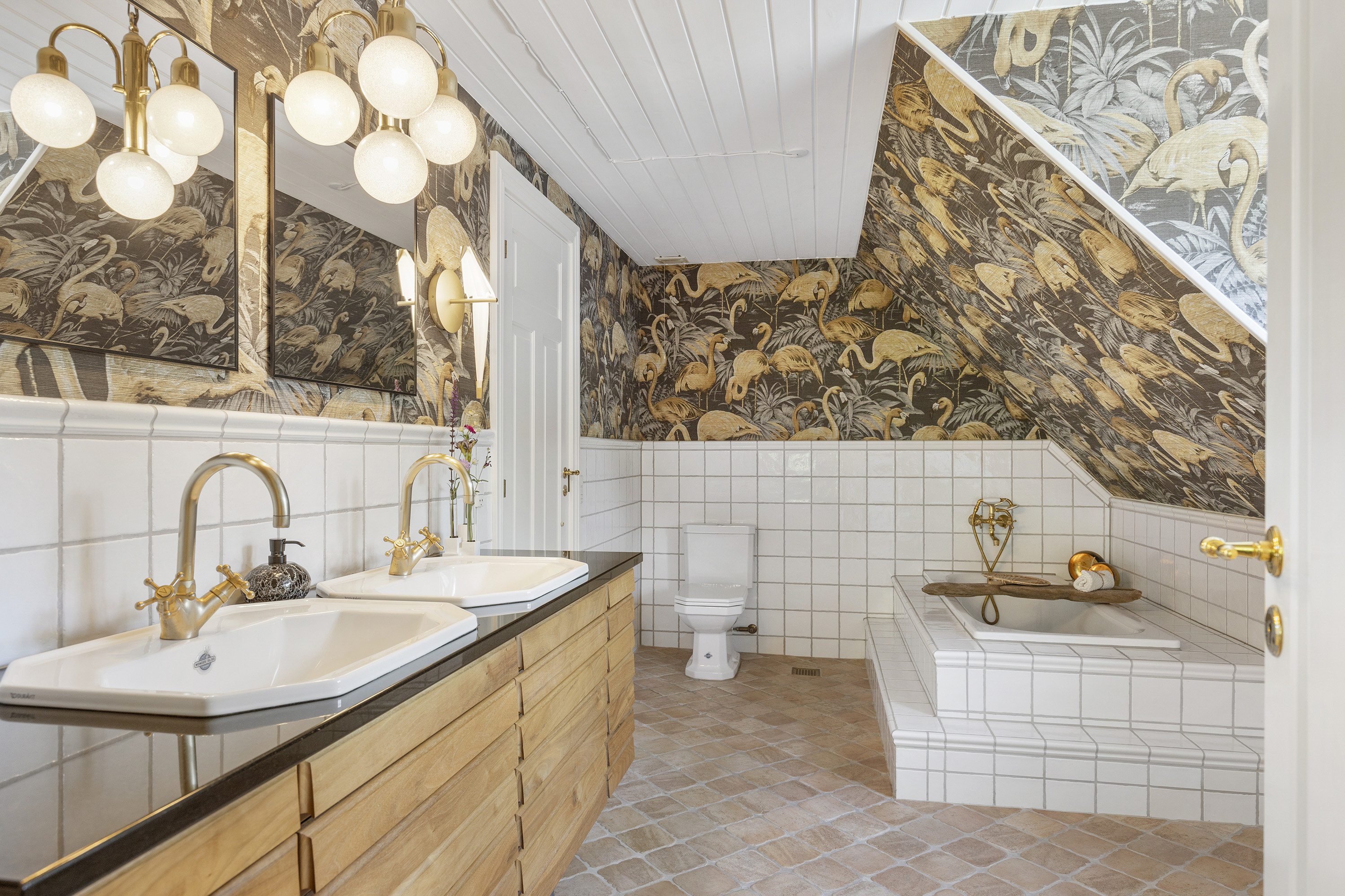 Fremhævet badeværelse billede i fuldskærmstilstand. Billede af Lounsvej 19, Lovns, 9640 Farsø