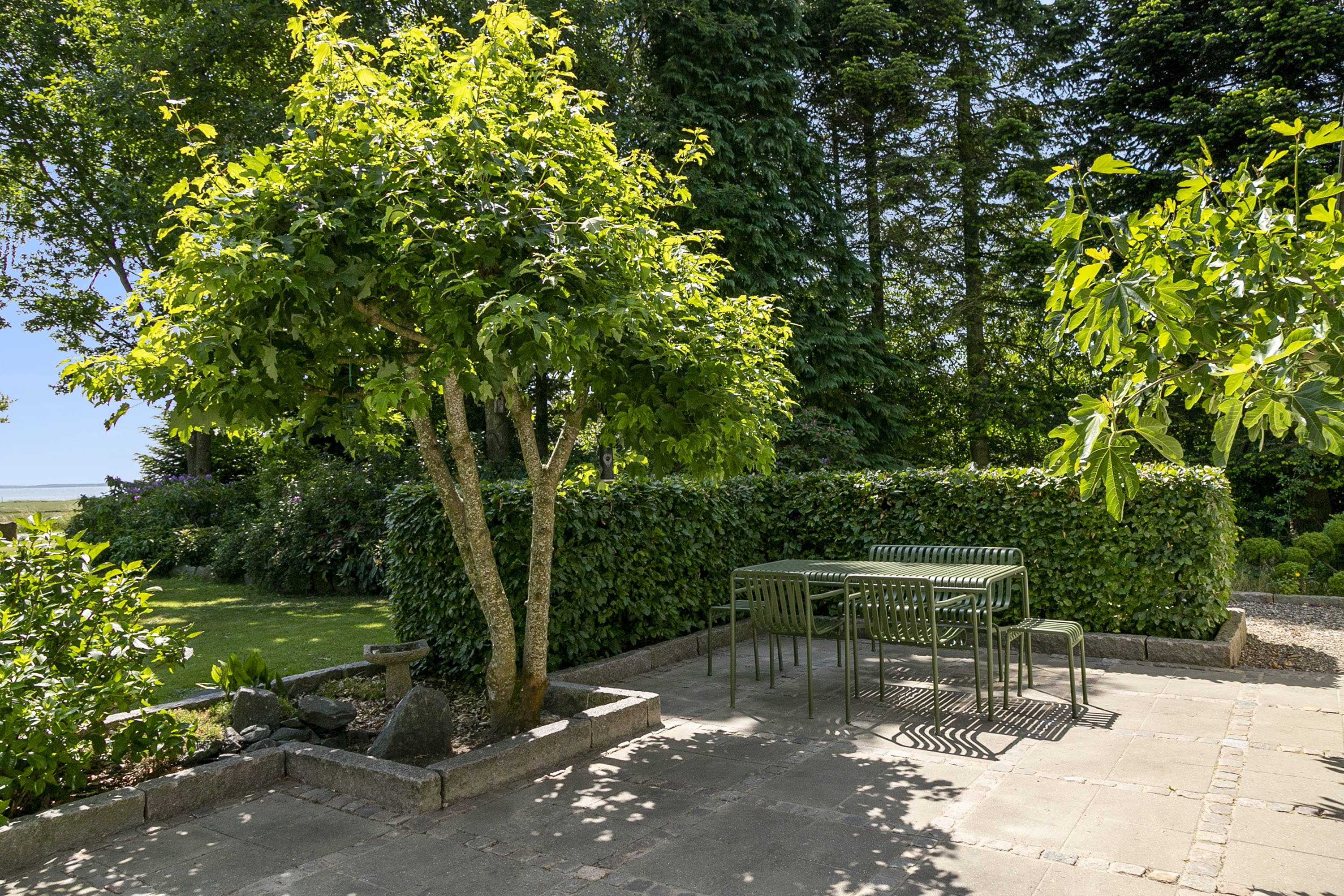 Fremhævet terrasse billede i fuldskærmstilstand. Billede af Lounsvej 19, Lovns, 9640 Farsø