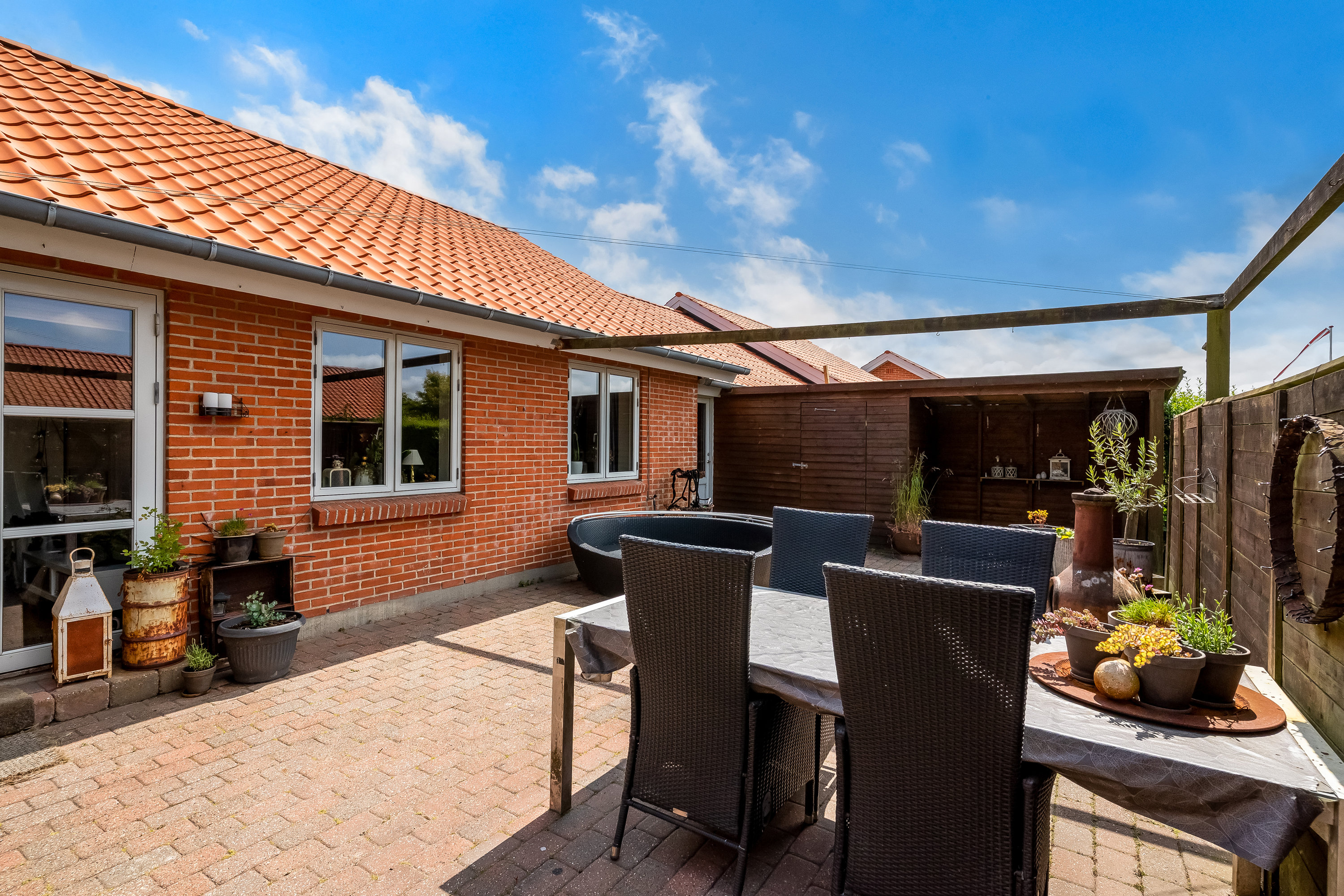 Miniaturebillede 1: terrasse. Billede af Frejasvej 48, Nørlem, 7620 Lemvig