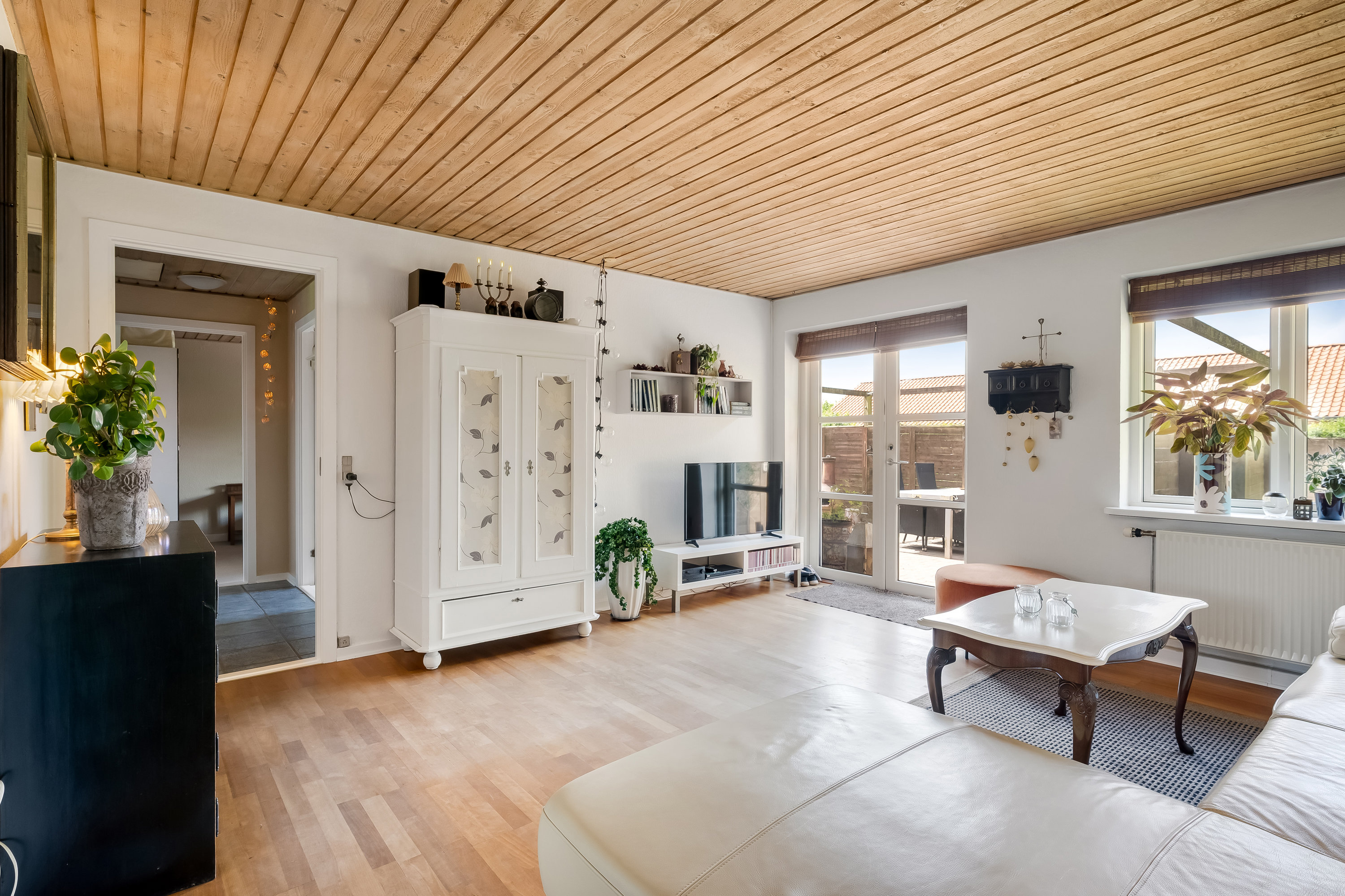 Fremhævet stue billede i fuldskærmstilstand. Billede af Frejasvej 48, Nørlem, 7620 Lemvig