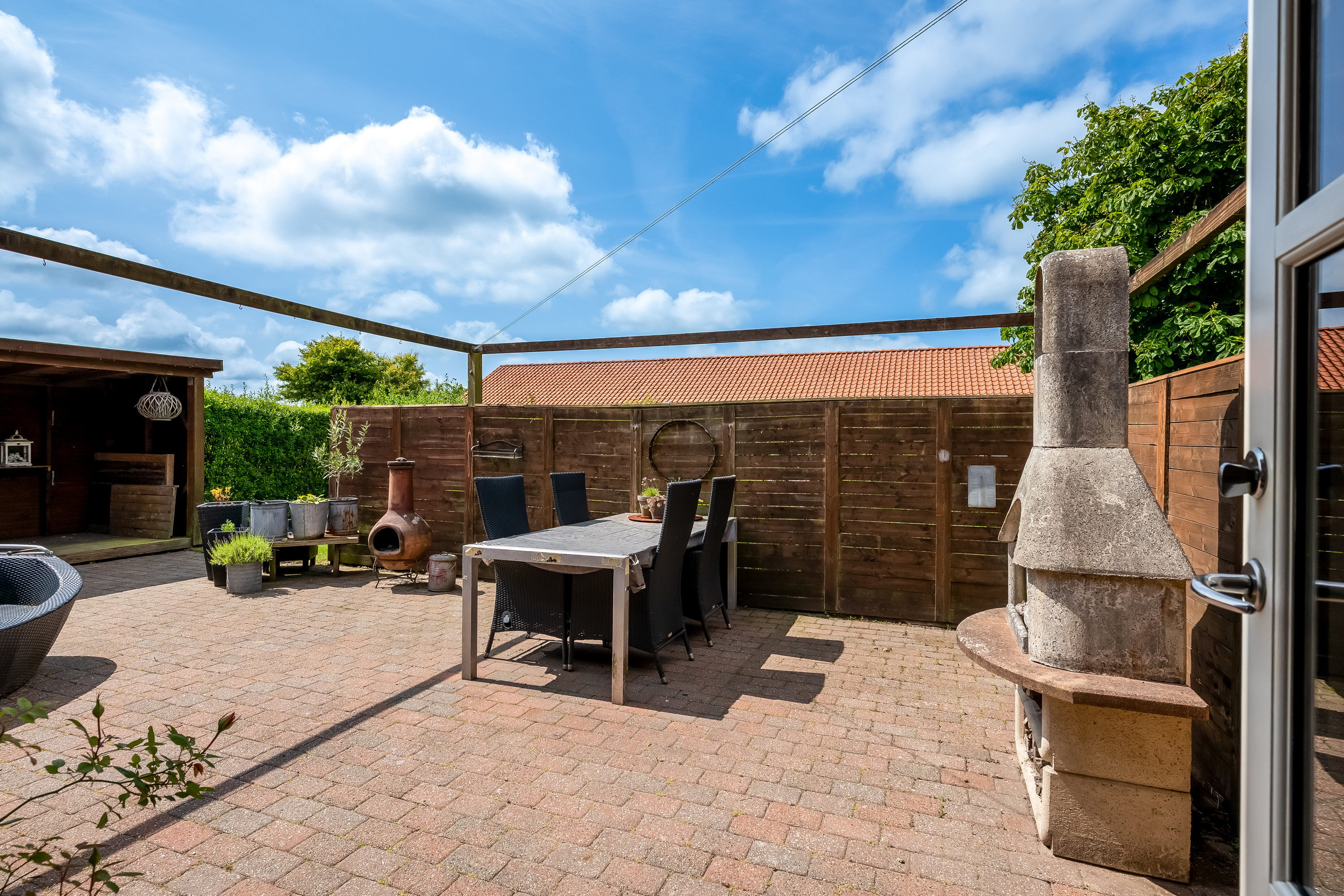 Fremhævet terrasse billede i fuldskærmstilstand. Billede af Frejasvej 48, Nørlem, 7620 Lemvig