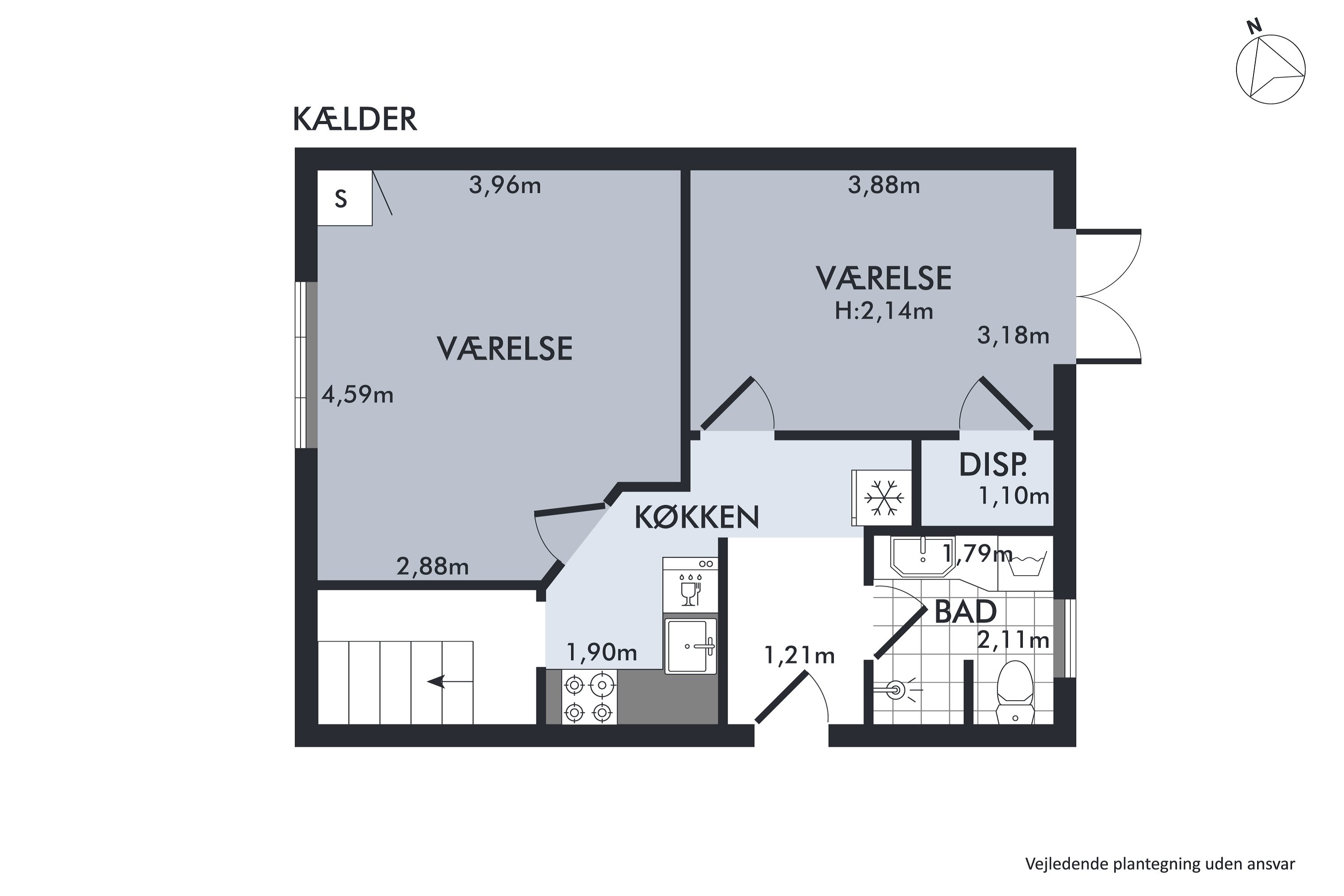 Plantegninger billede af Chr. Richardts Vej 4, 8000 Aarhus C