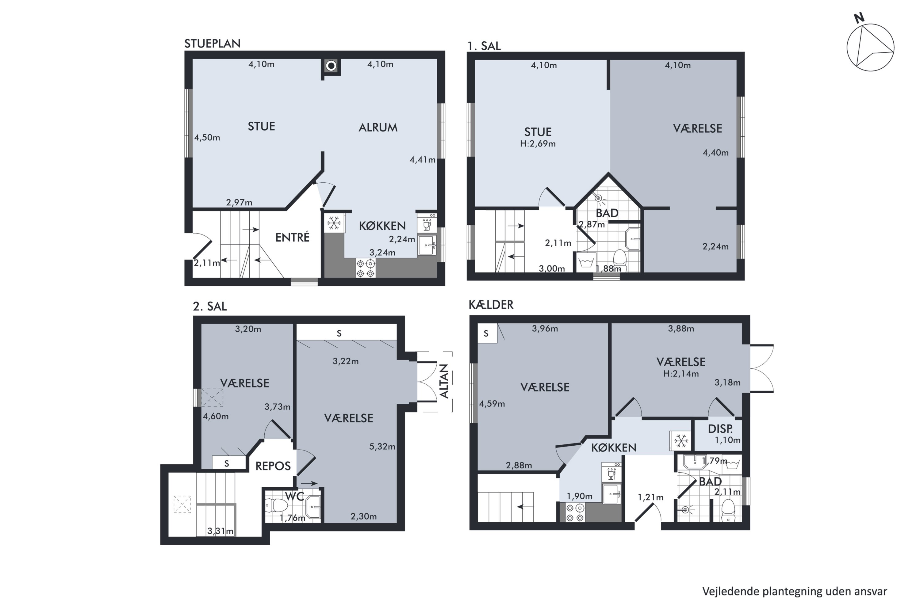 Plantegninger billede af Chr. Richardts Vej 4, 8000 Aarhus C