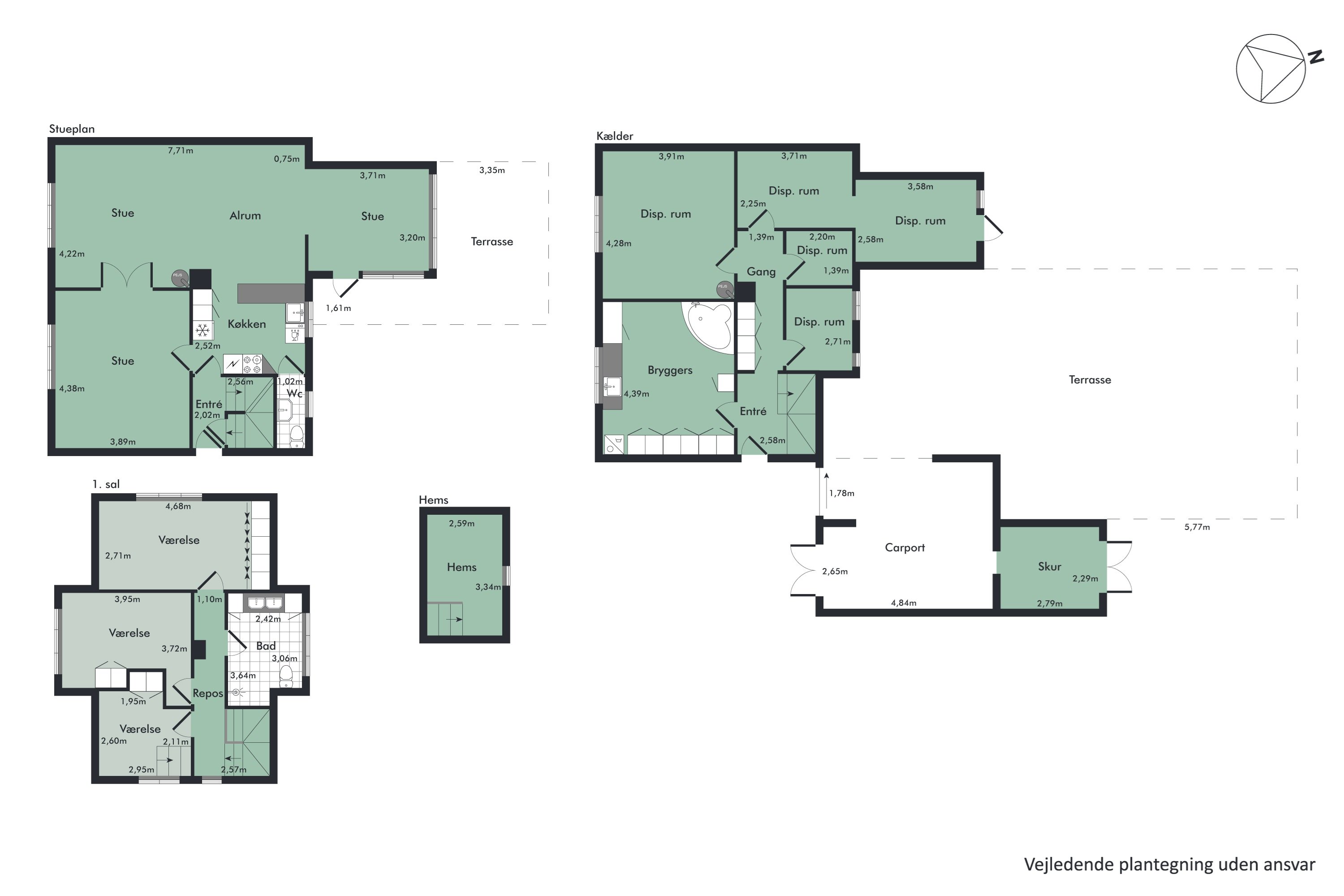 Plantegninger billede af Kompagnigade 18, 7800 Skive