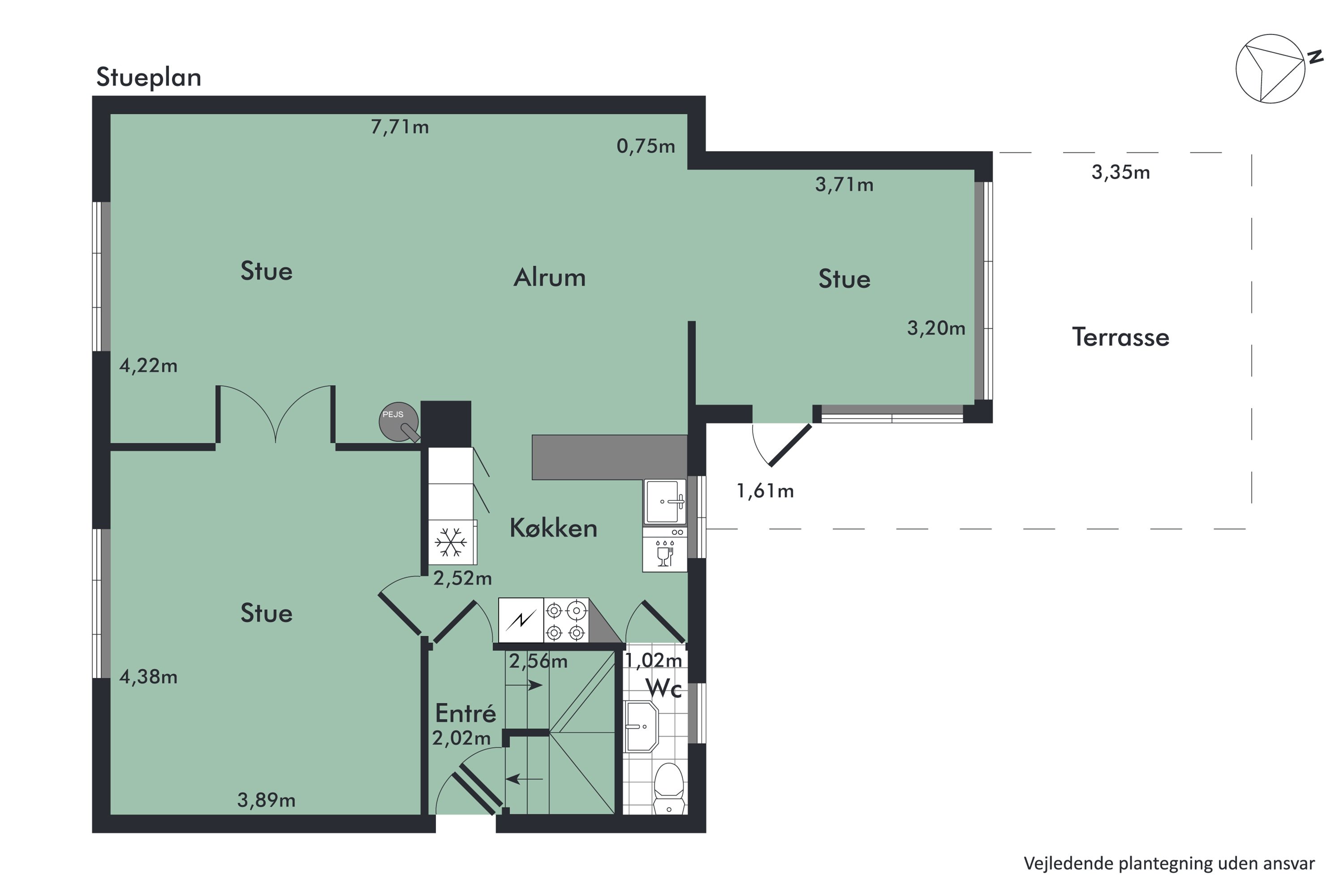 Plantegninger billede af Kompagnigade 18, 7800 Skive