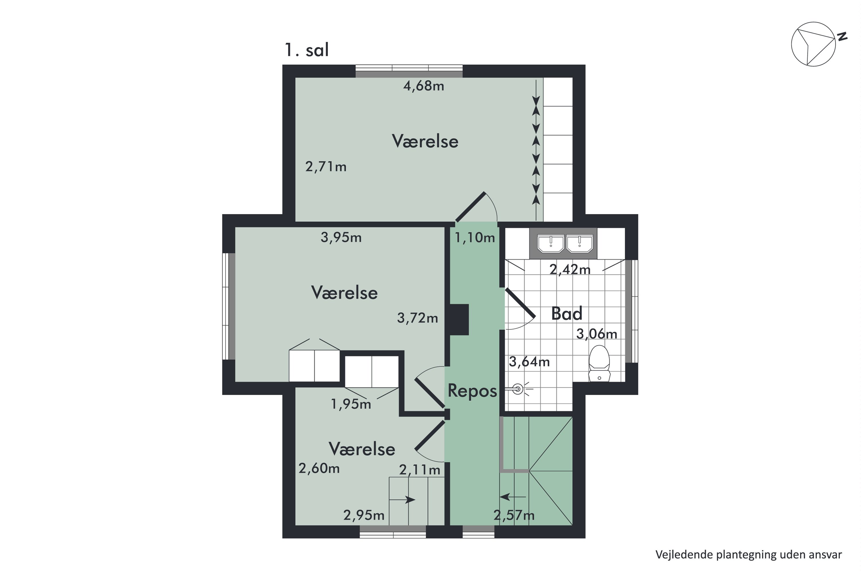 Plantegninger billede af Kompagnigade 18, 7800 Skive