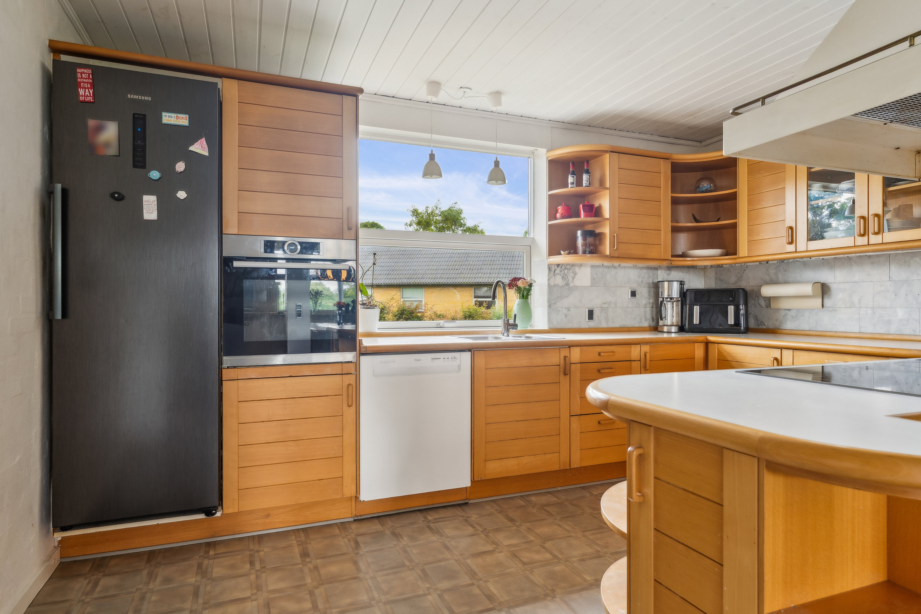 Fremhævet køkken billede i fuldskærmstilstand. Billede af Randersvej 4, Mejlby, 8981 Spentrup