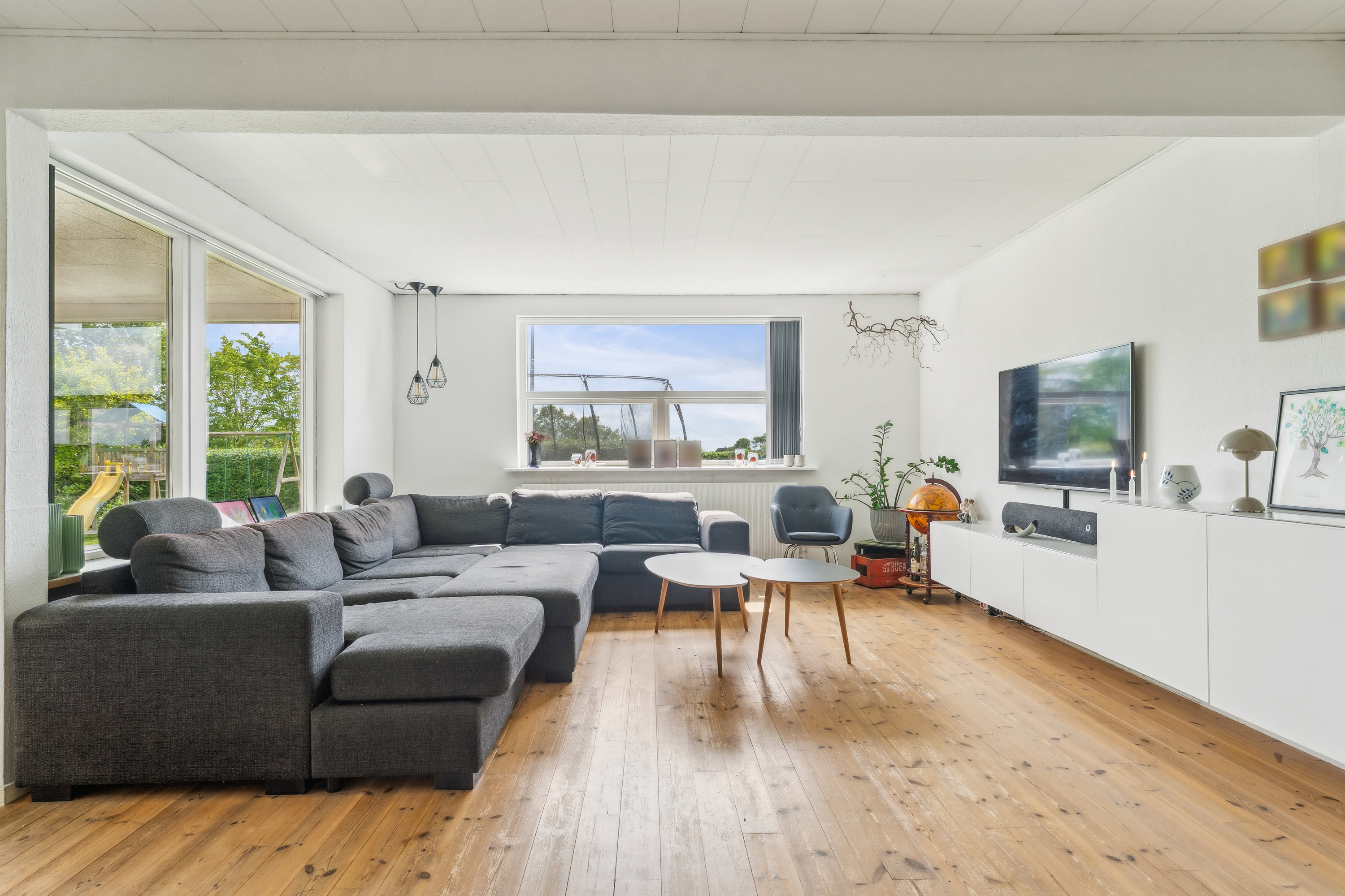 Fremhævet stue billede i fuldskærmstilstand. Billede af Randersvej 4, Mejlby, 8981 Spentrup