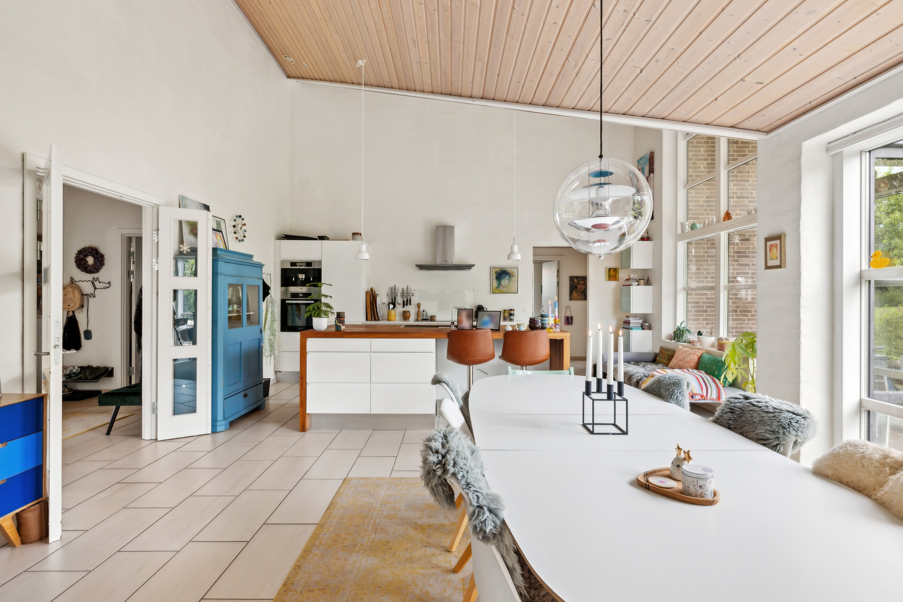 Fremhævet stue billede i fuldskærmstilstand. Billede af Tendrup Møllevej 35, 8543 Hornslet