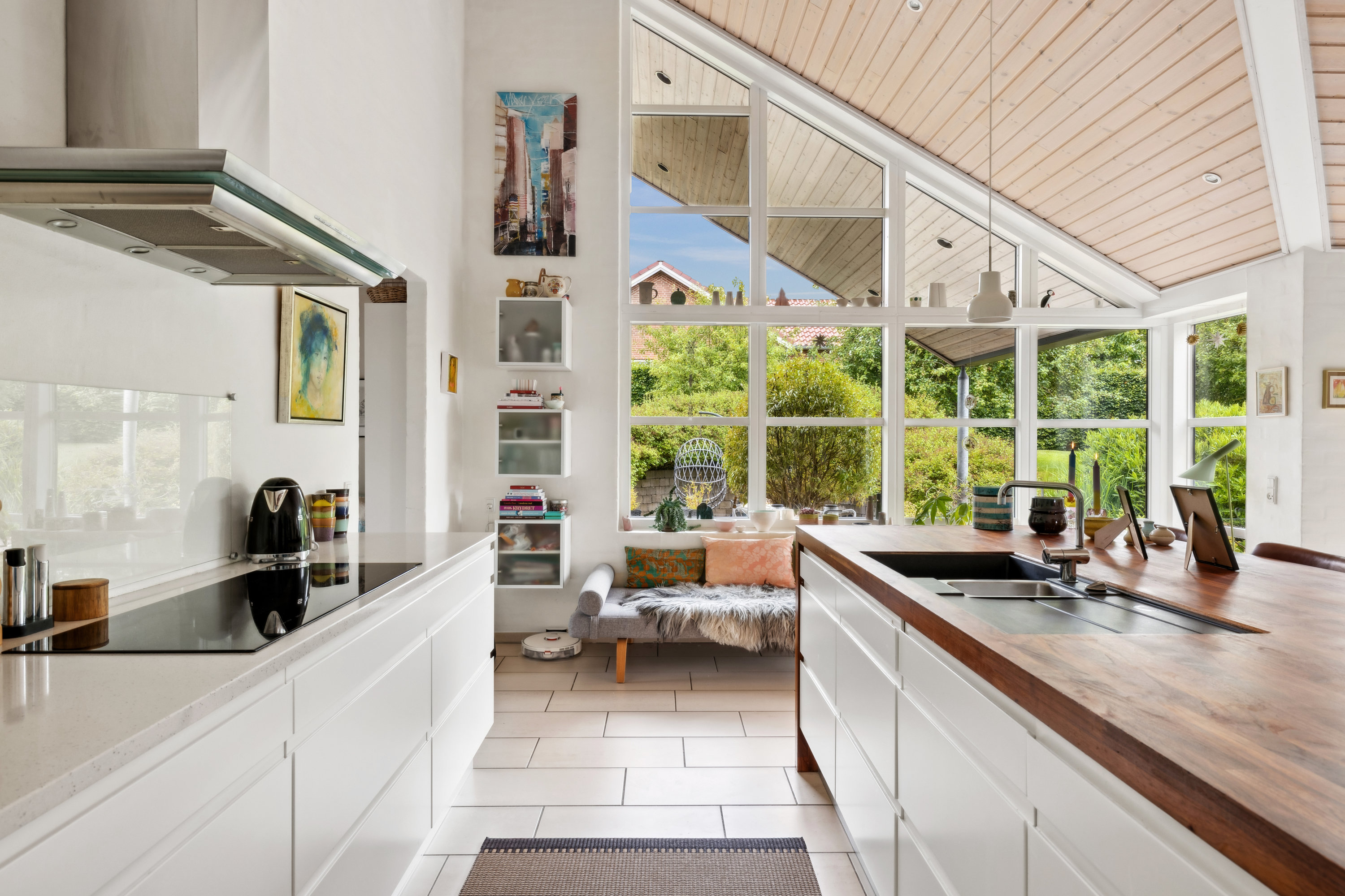 Fremhævet køkken billede i fuldskærmstilstand. Billede af Tendrup Møllevej 35, 8543 Hornslet