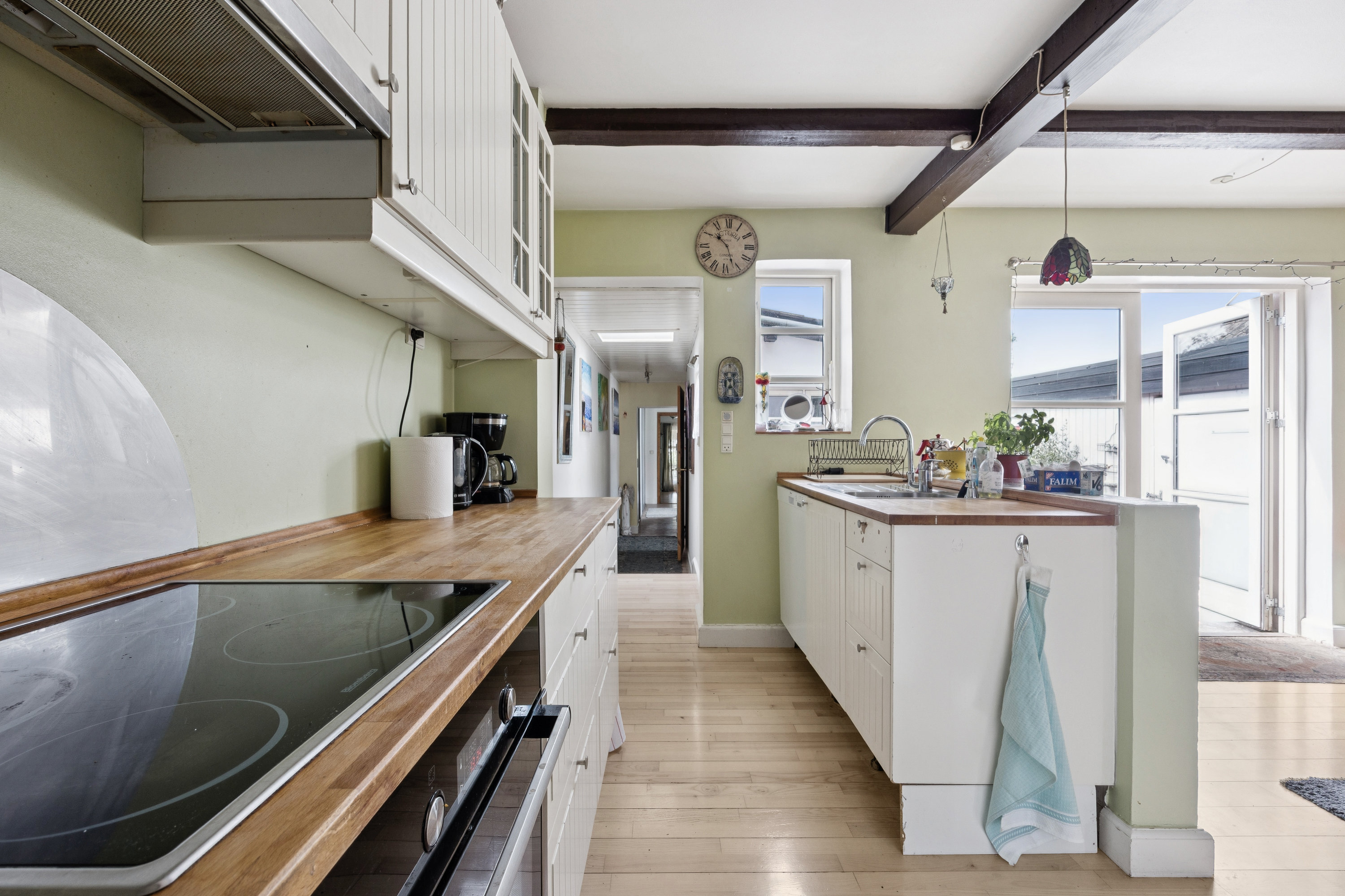 Fremhævet køkken billede i fuldskærmstilstand. Billede af Østergade 26, 4660 Store Heddinge