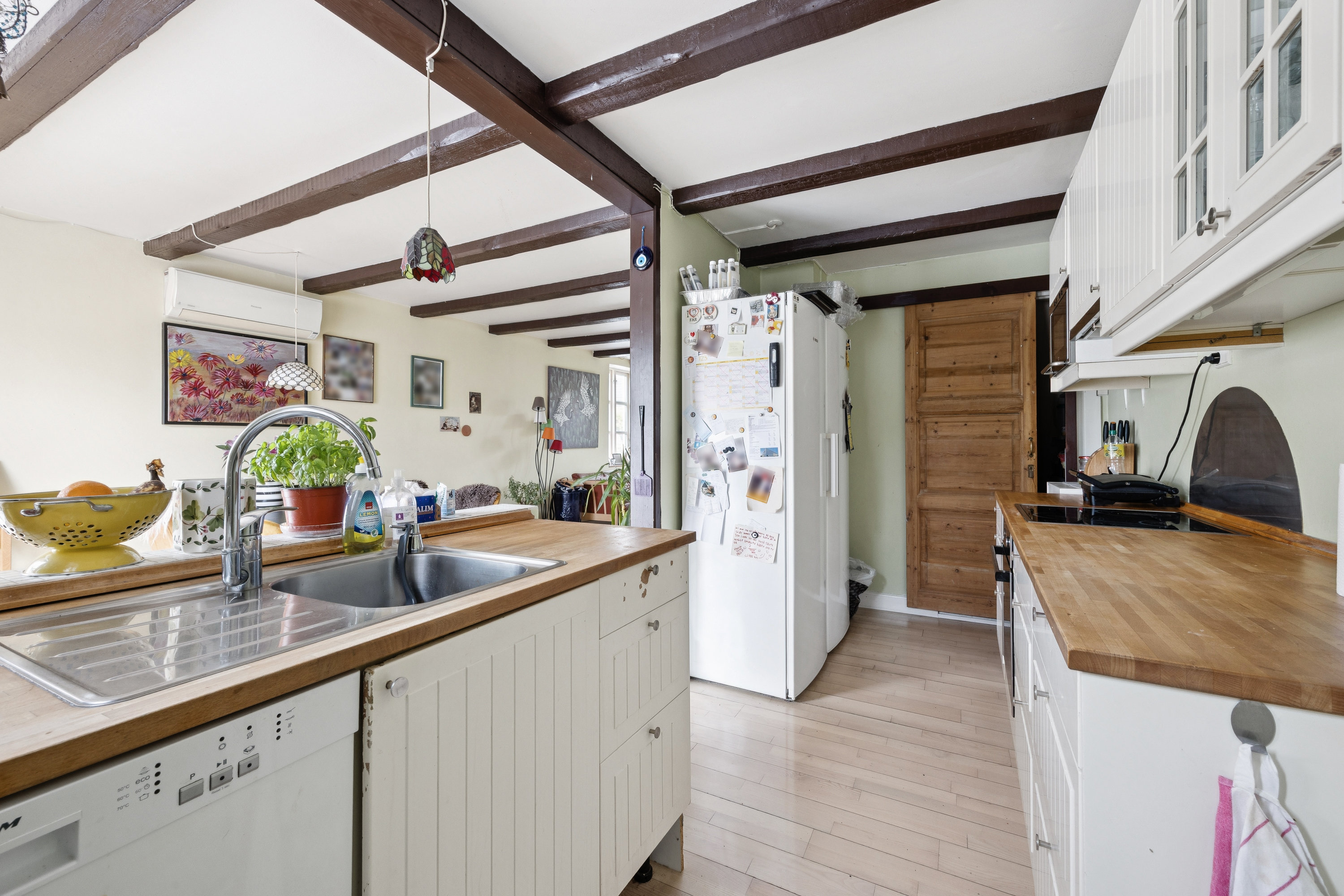 Fremhævet køkken billede i fuldskærmstilstand. Billede af Østergade 26, 4660 Store Heddinge