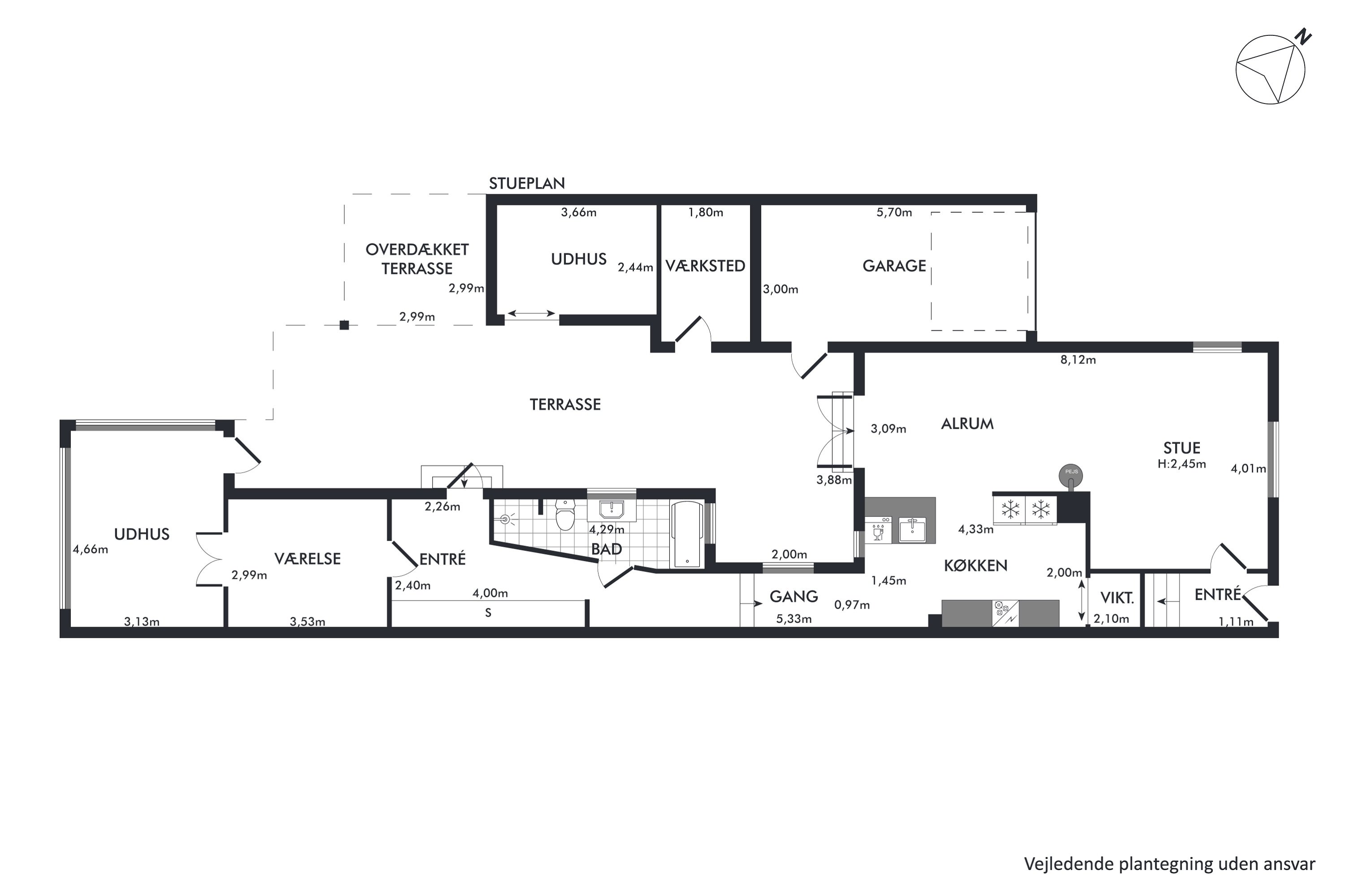 Plantegninger billede af Østergade 26, 4660 Store Heddinge