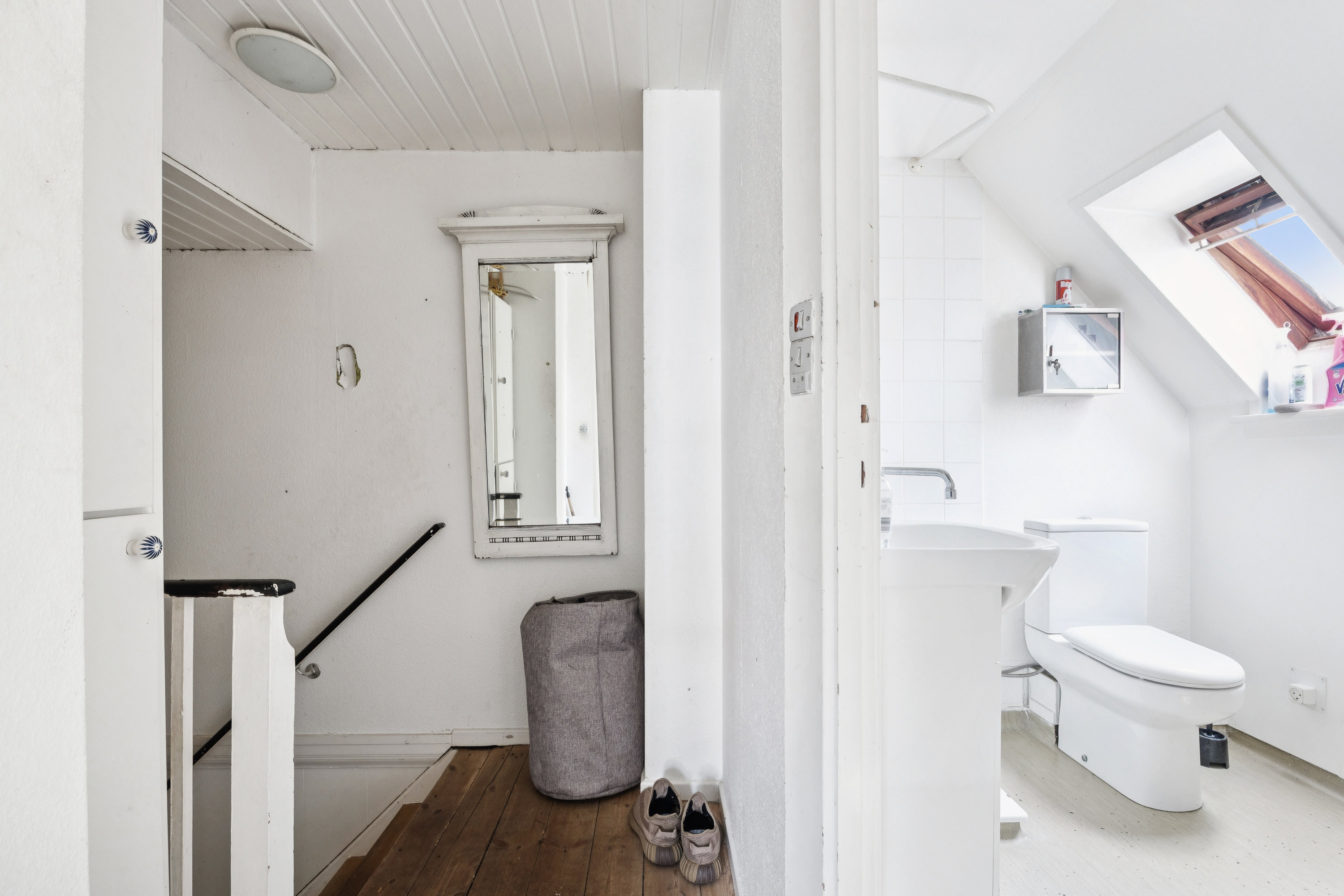 Fremhævet badeværelse billede i fuldskærmstilstand. Billede af Østergade 26, 4660 Store Heddinge