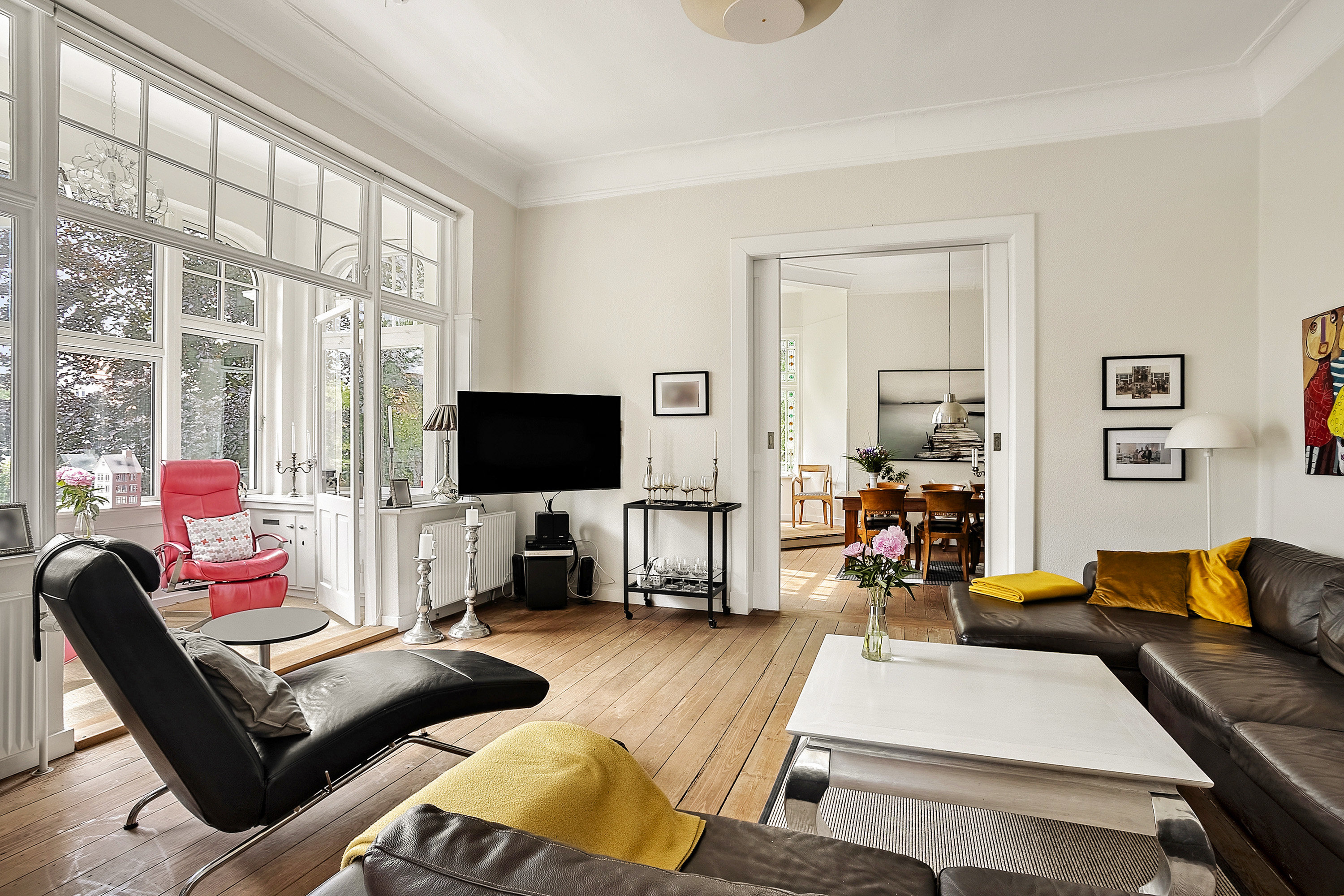 Fremhævet stue billede i fuldskærmstilstand. Billede af Aastrupvej 65A, 6100 Haderslev