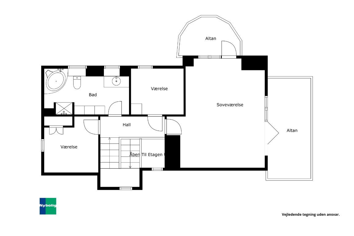 Plantegninger billede af Kelstrupvej 90E, Kelstrup Strand, 6100 Haderslev