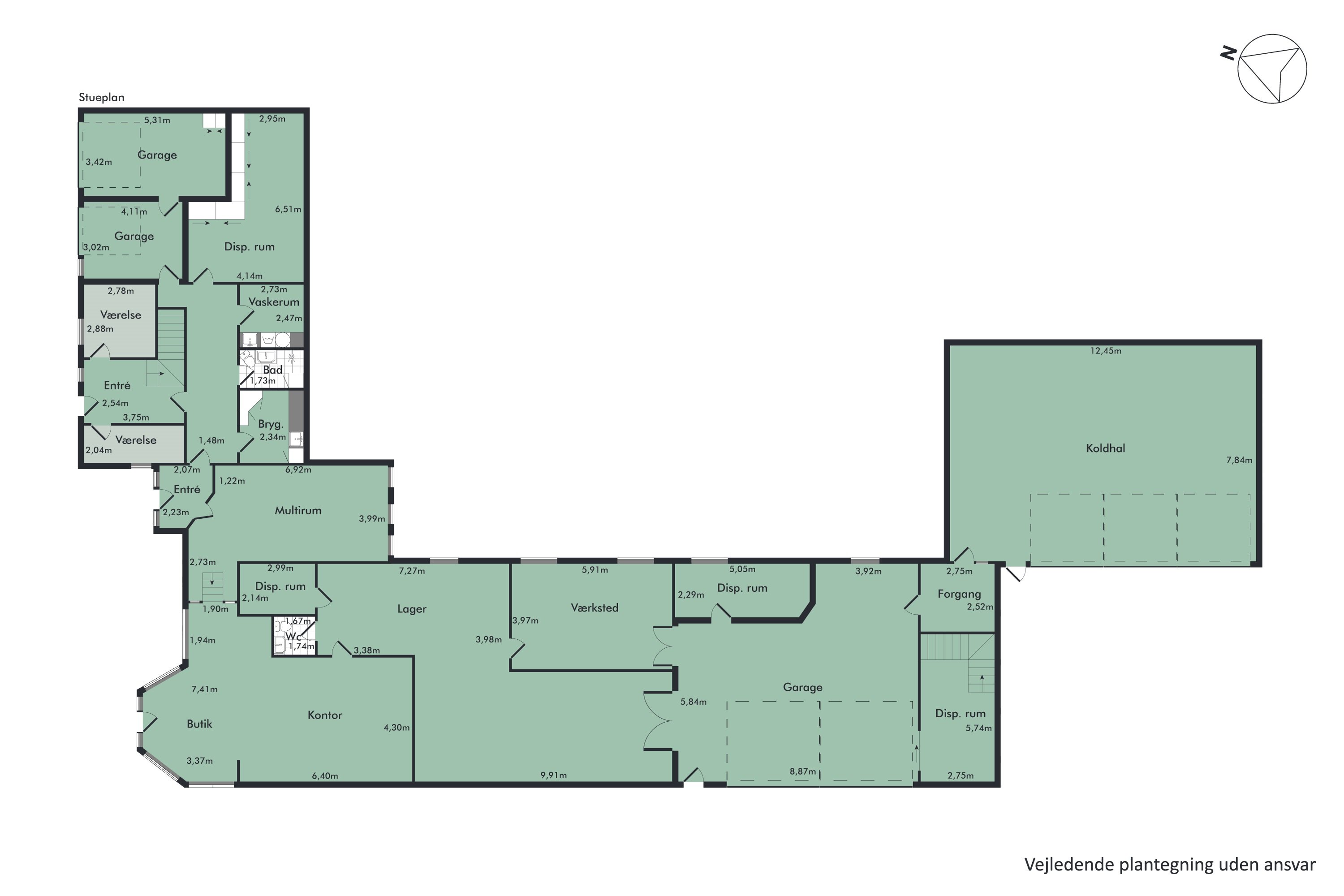 Plantegninger billede af Ringvej 1, Lem, 7860 Spøttrup