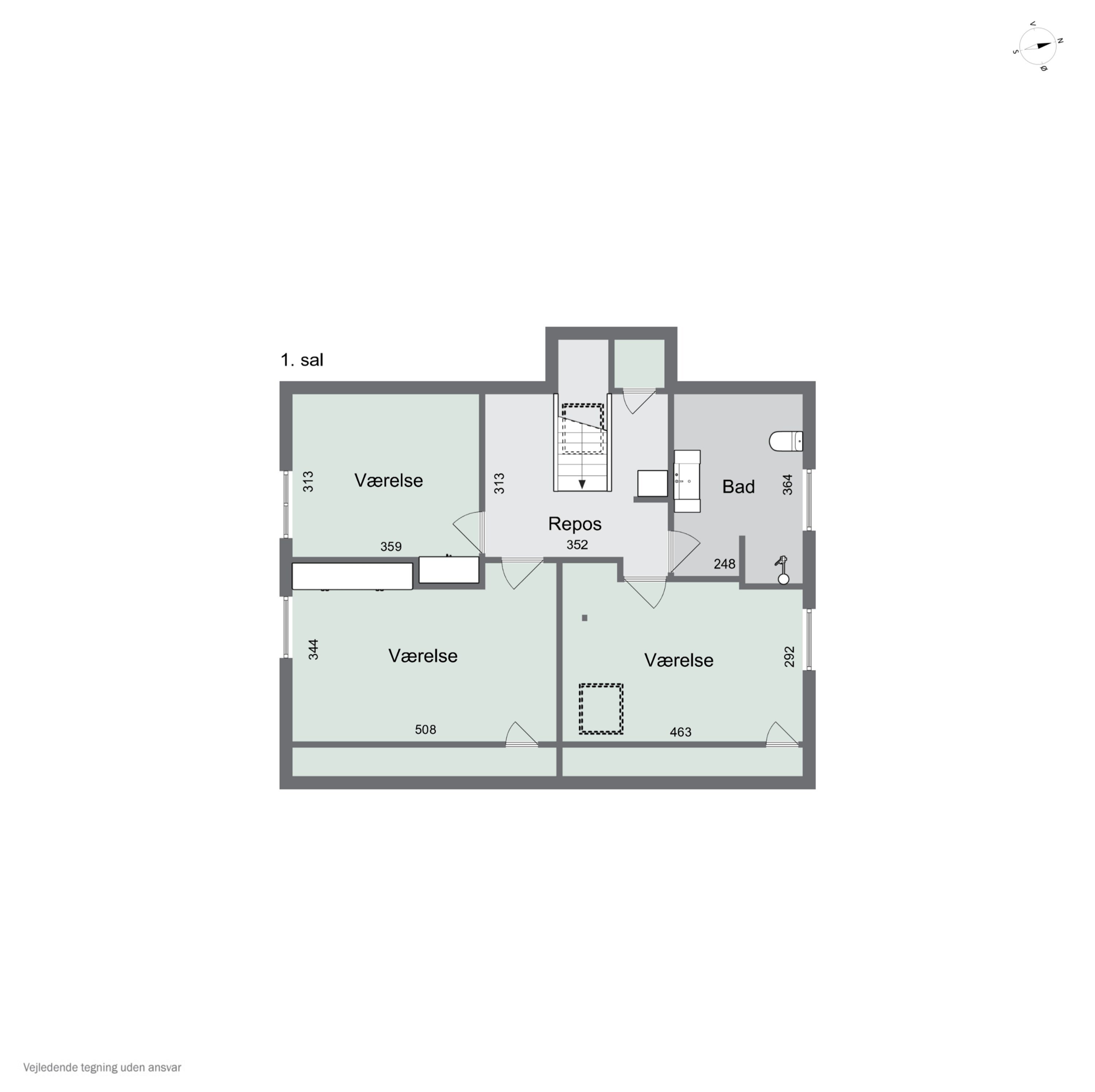 Plantegninger billede af Æblevej 8, 7741 Frøstrup