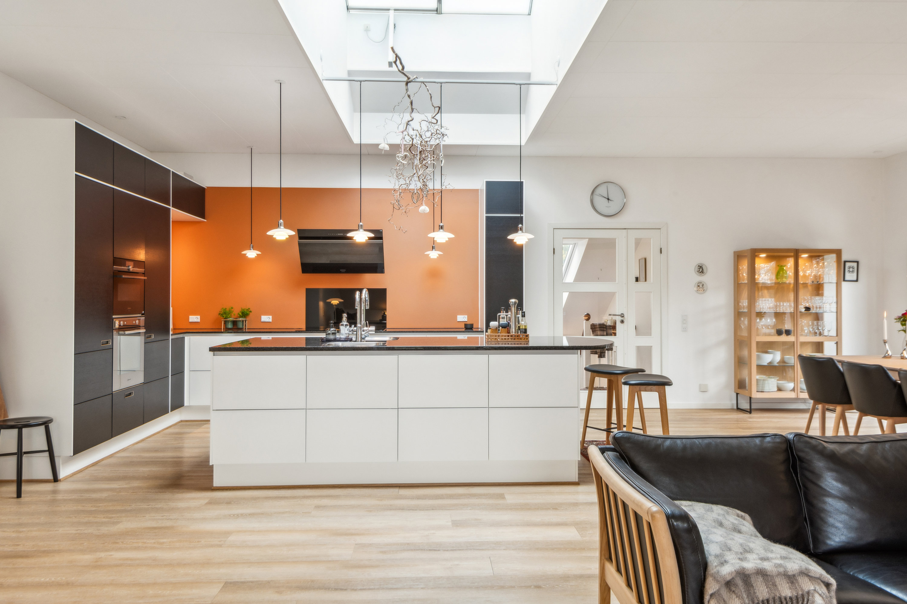 Fremhævet køkken billede i fuldskærmstilstand. Billede af Nibevej 229, Moldbjerg, 9530 Støvring