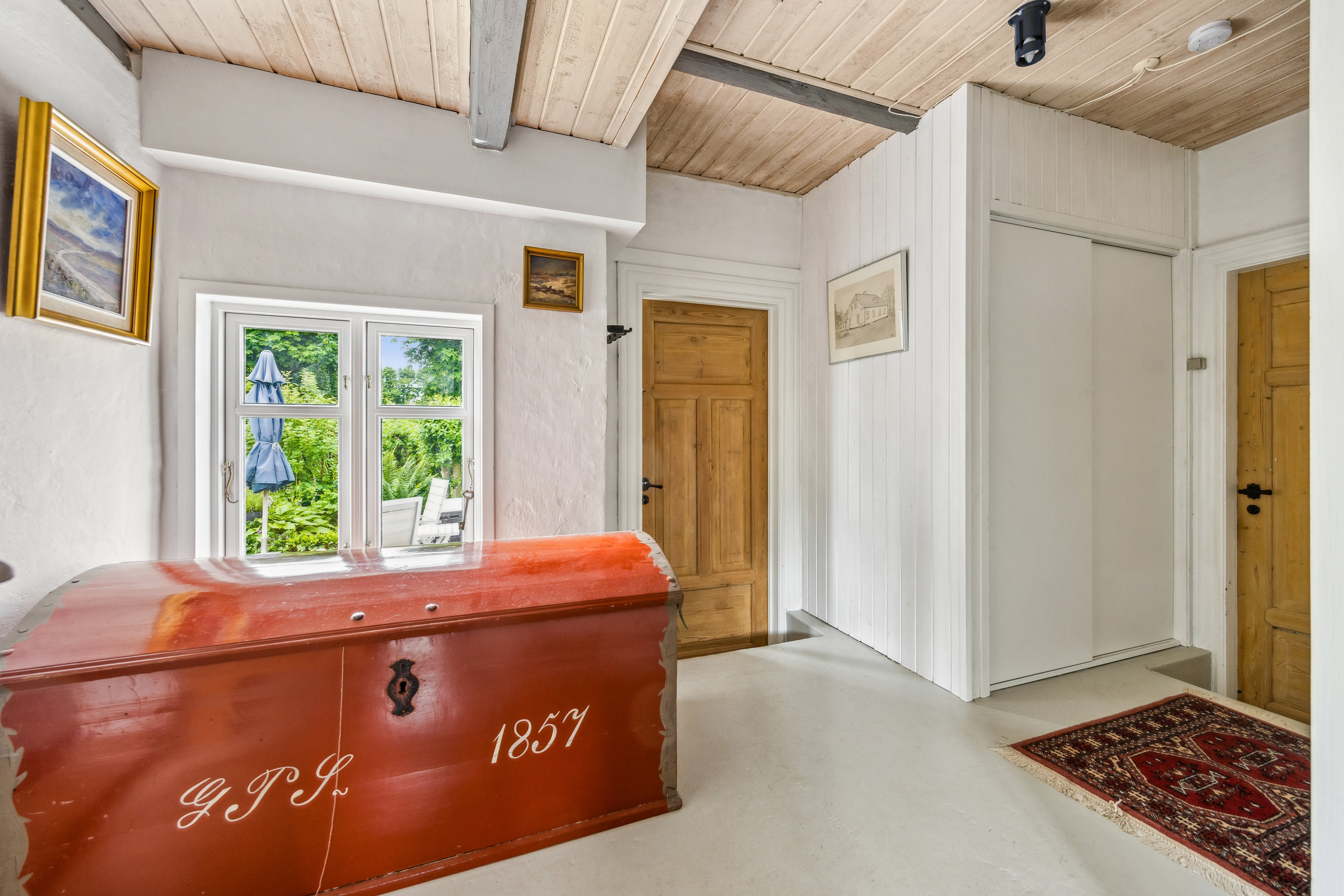 Fremhævet gang billede i fuldskærmstilstand. Billede af V Hassingvej 31, 9320 Hjallerup