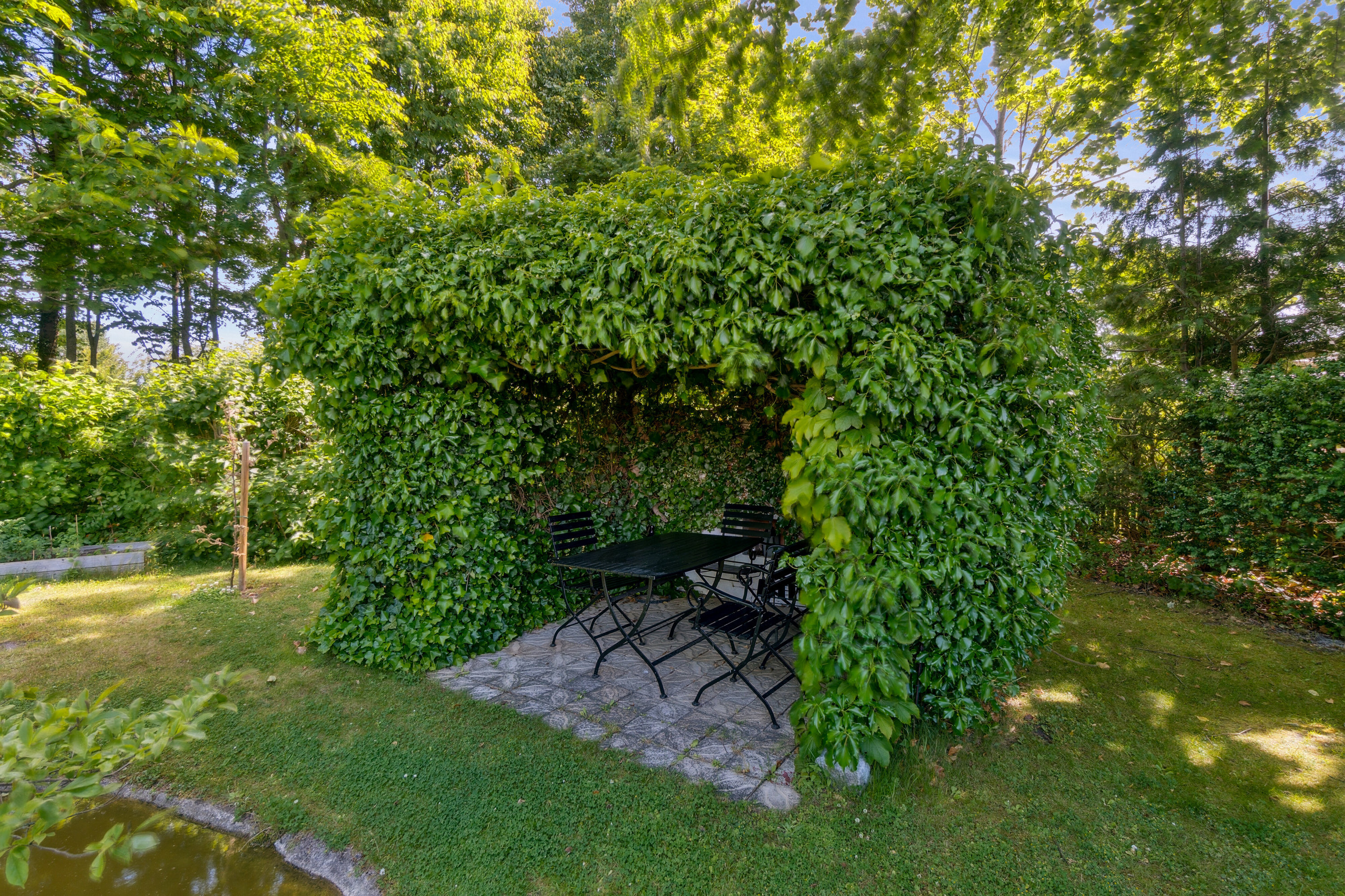 Fremhævet overdækket terrasse billede i fuldskærmstilstand. Billede af Slagelsevej 147, 4400 Kalundborg