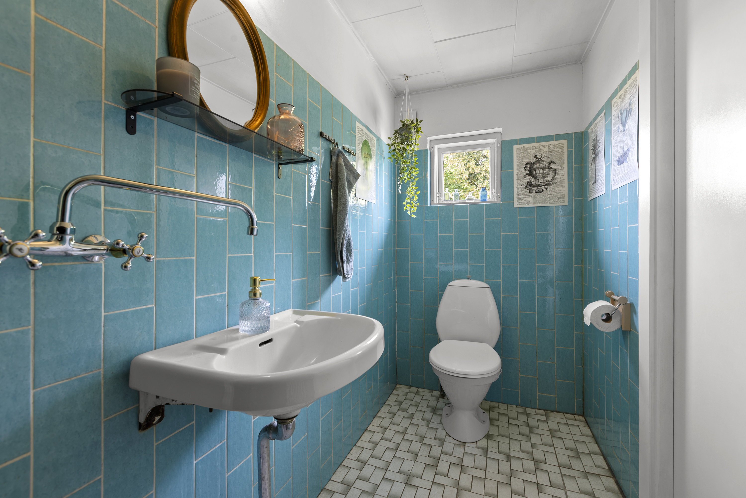 Fremhævet badeværelse billede i fuldskærmstilstand. Billede af Langevej 2, 4173 Fjenneslev