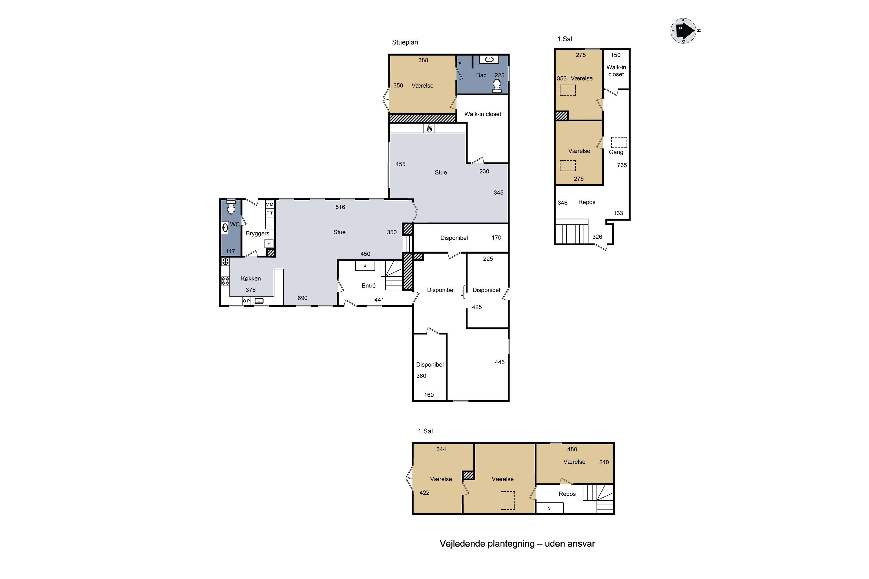 Plantegninger billede af Langevej 2, 4173 Fjenneslev