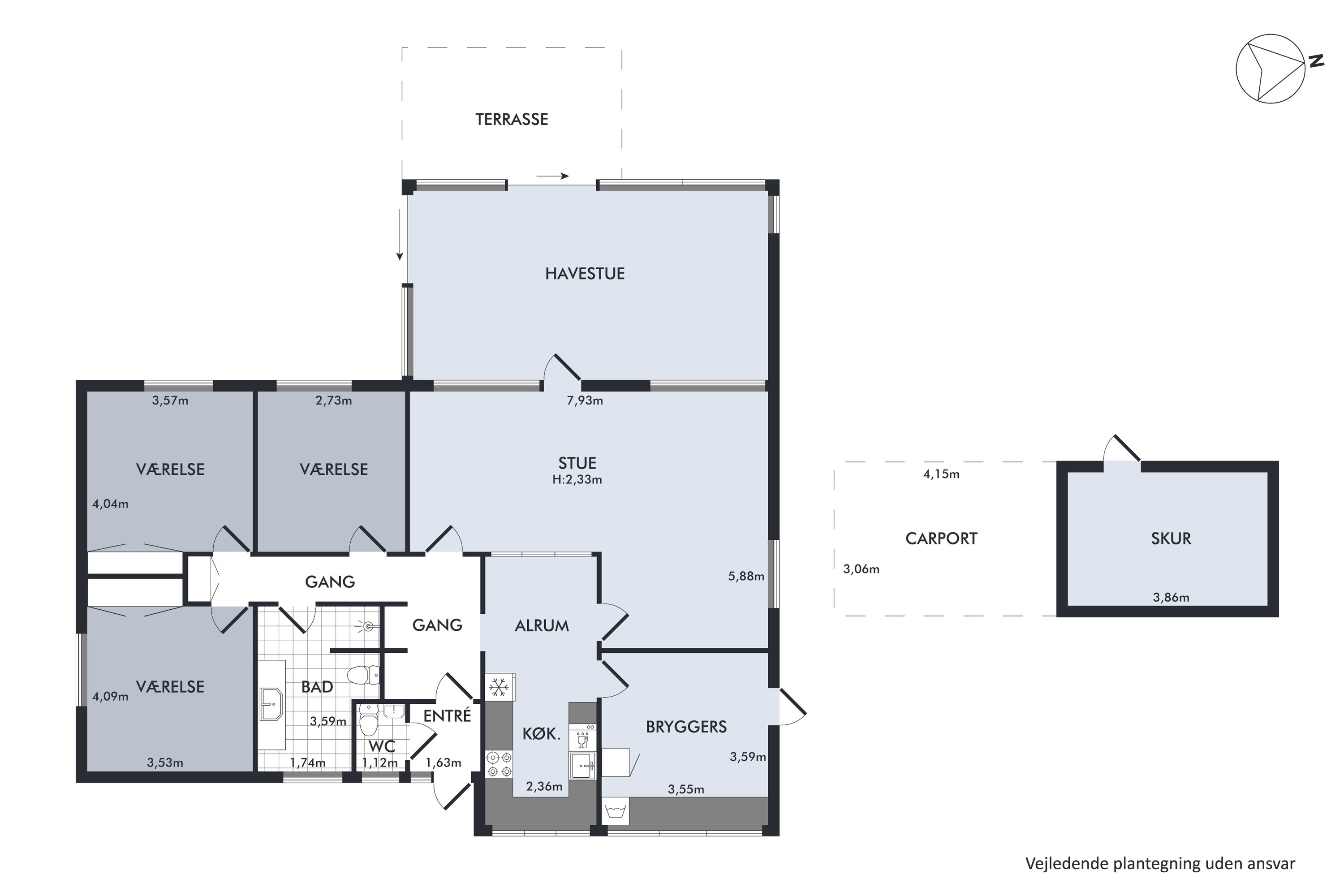 Plantegninger billede af Løvtoften 57, 2630 Taastrup