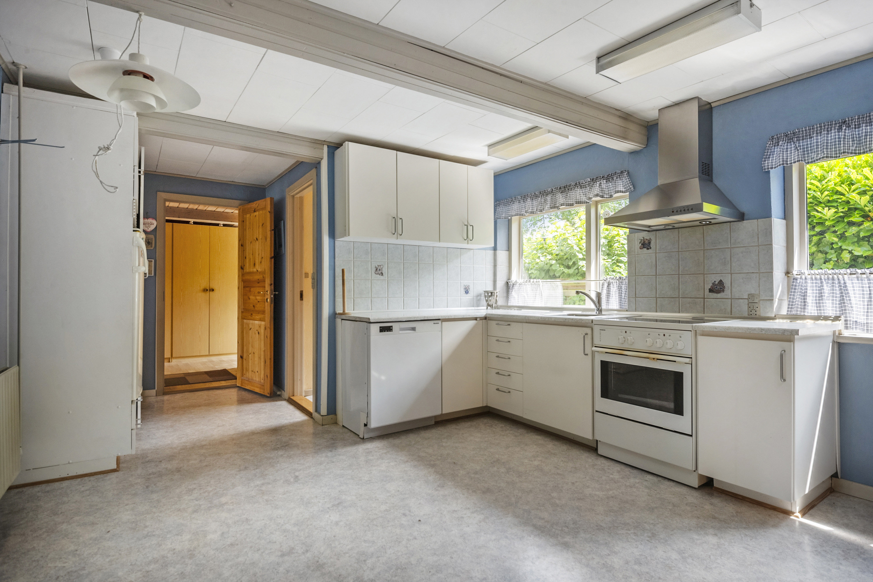 Fremhævet køkken billede i fuldskærmstilstand. Billede af Østergade 52, 8300 Odder