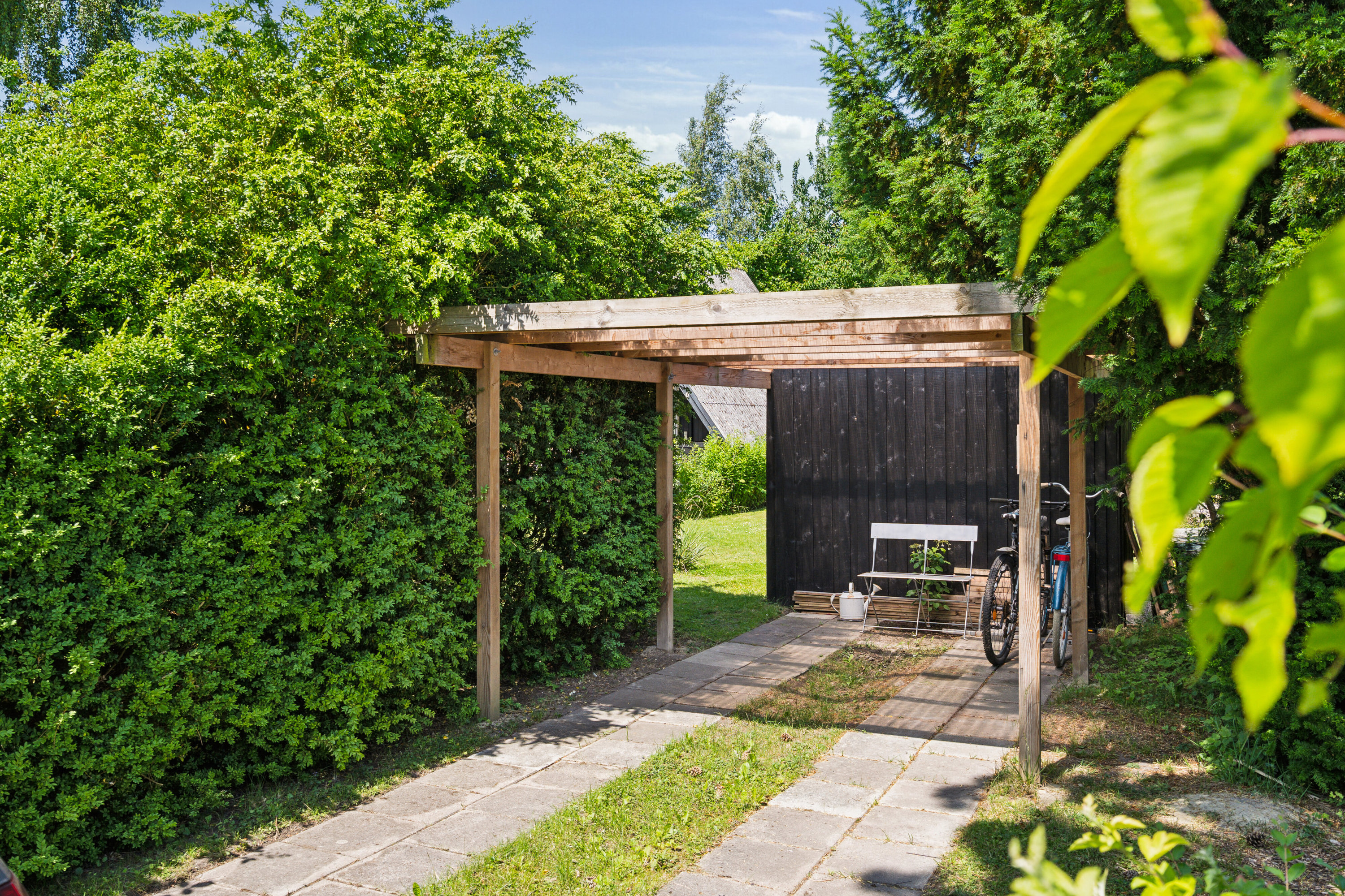 Fremhævet carport billede i fuldskærmstilstand. Billede af Rødhalsevej 6, Ll Kongsmark, 4200 Slagelse