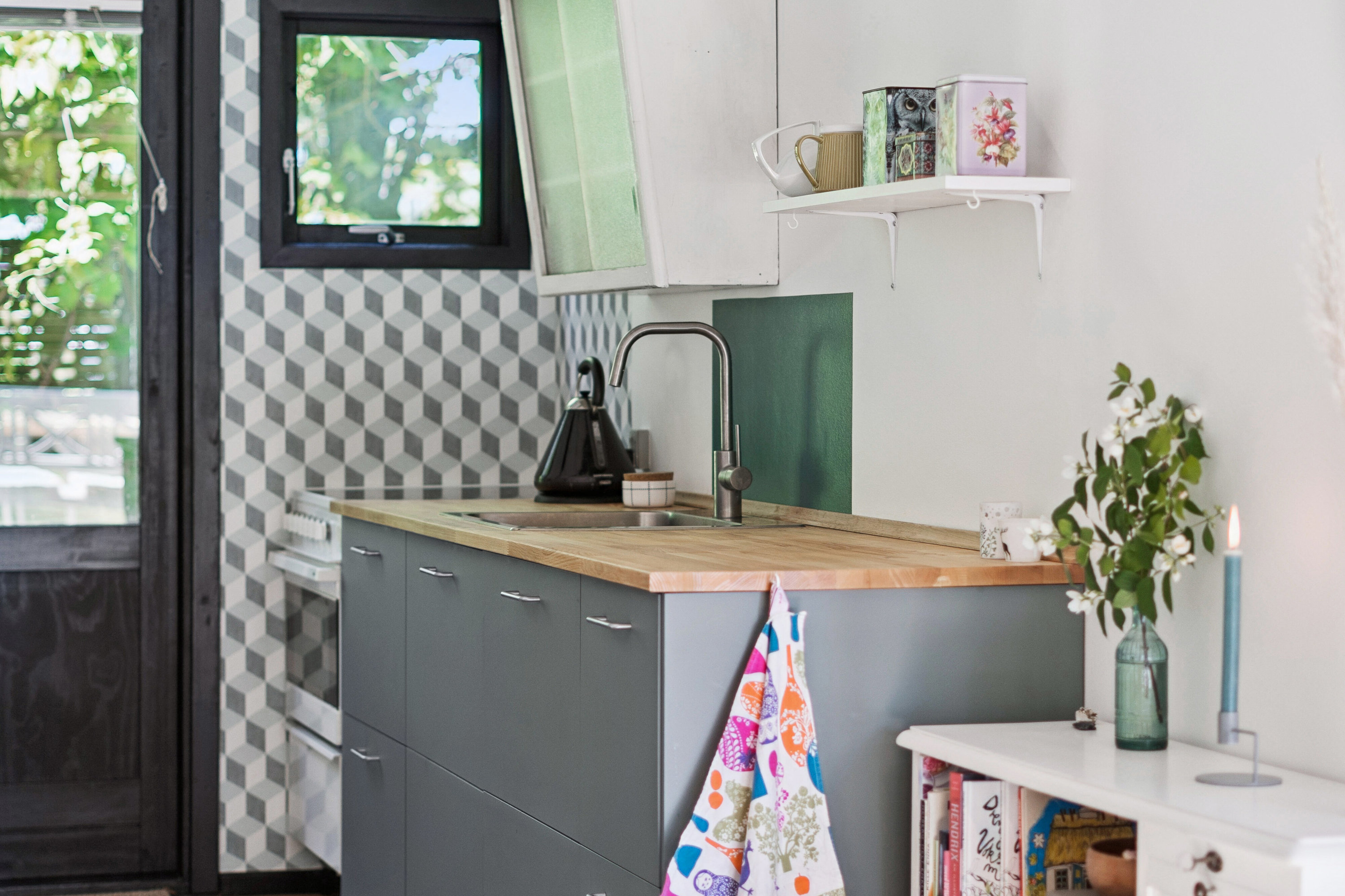 Fremhævet køkken billede i fuldskærmstilstand. Billede af Rødhalsevej 6, Ll Kongsmark, 4200 Slagelse