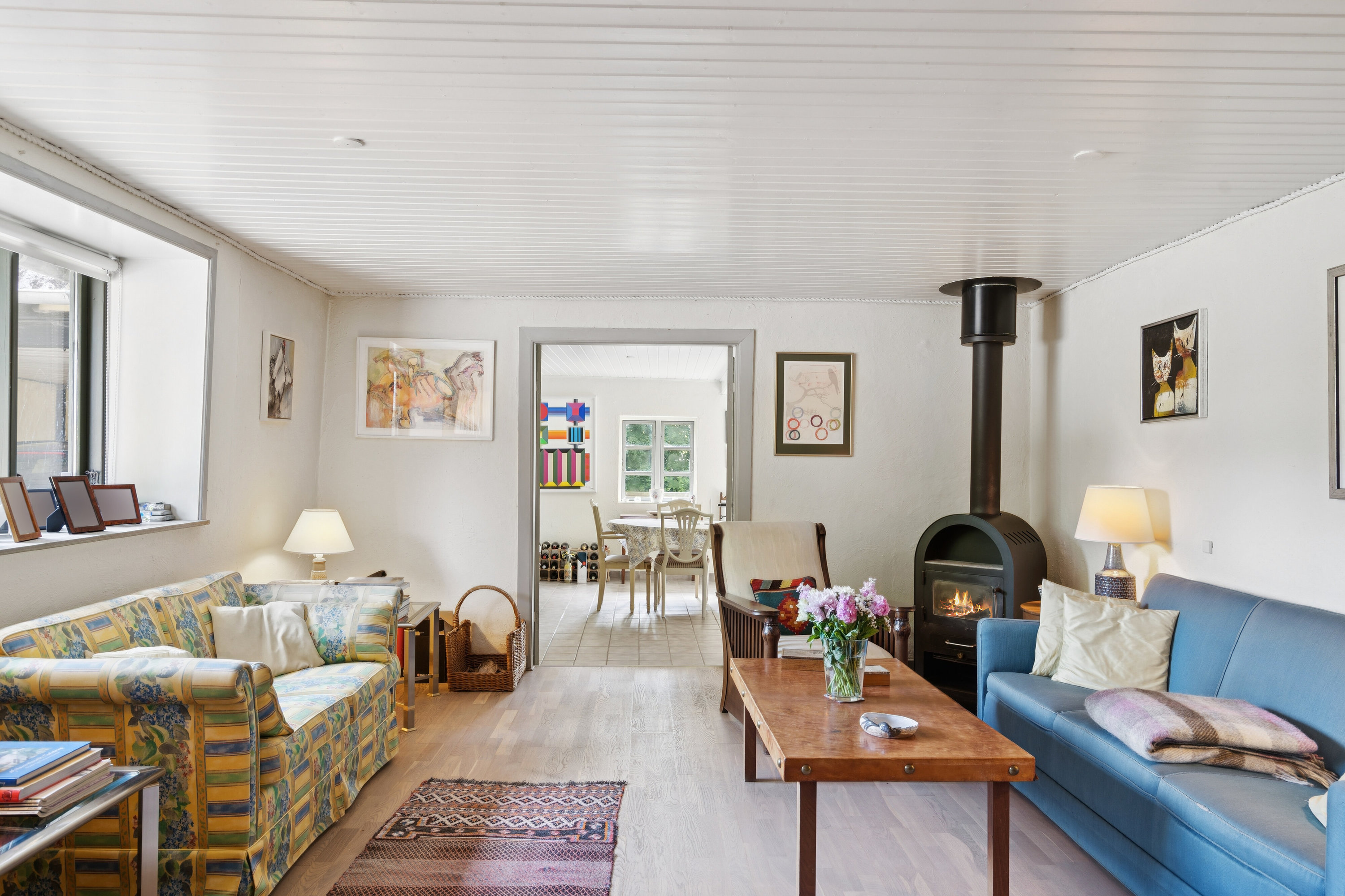 Fremhævet stue billede i fuldskærmstilstand. Billede af Sallinge Ågade 14, Sallinge, 5750 Ringe