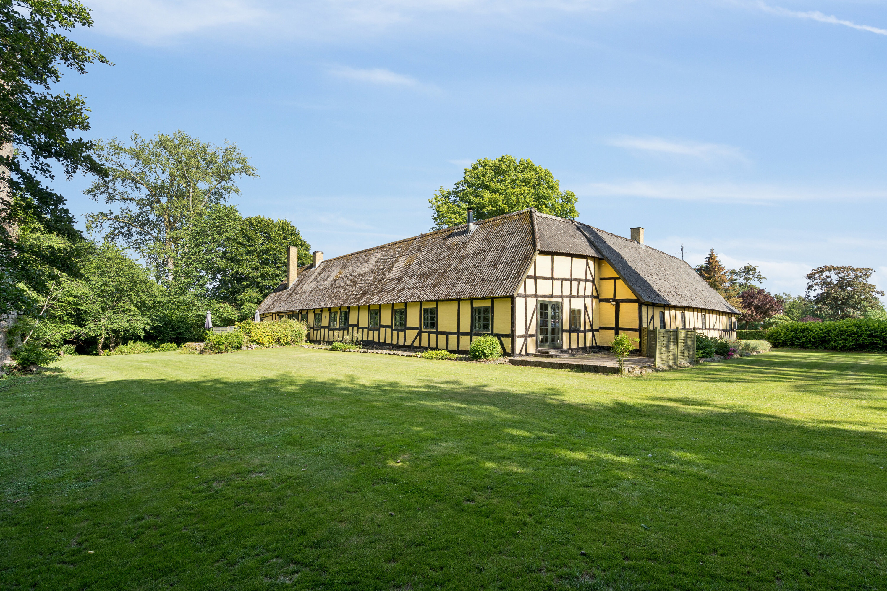 Miniaturebillede 1: set fra haven. Billede af Sallinge Ågade 14, Sallinge, 5750 Ringe