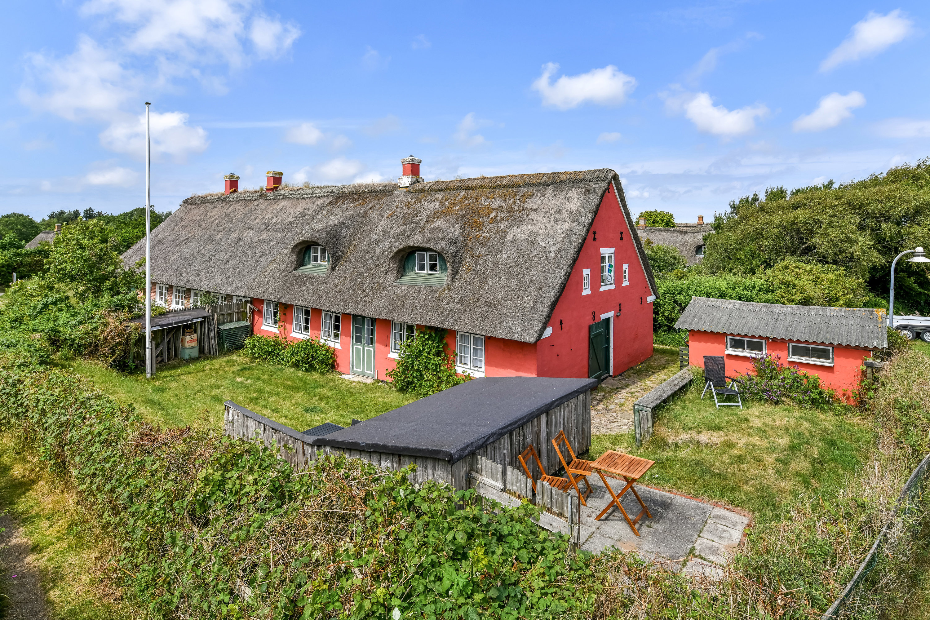 Miniaturebillede 1: ejendommen. Billede af Øster Land 9, Sønderho, 6720 Fanø